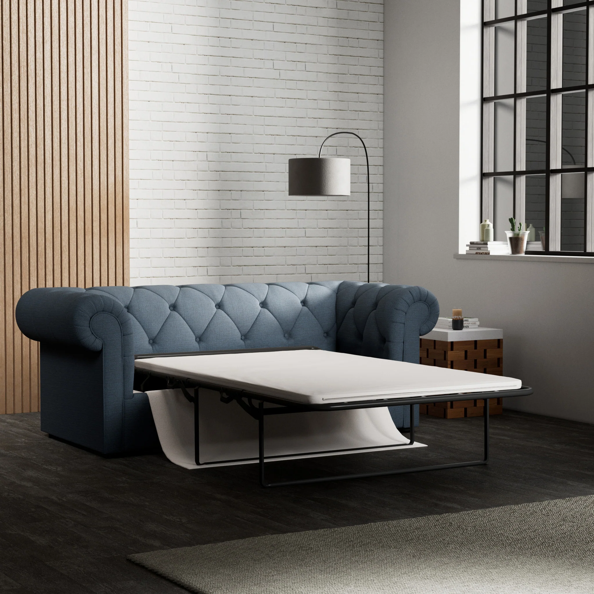 Everett 3 Seater Sofa Bed - Image 6
