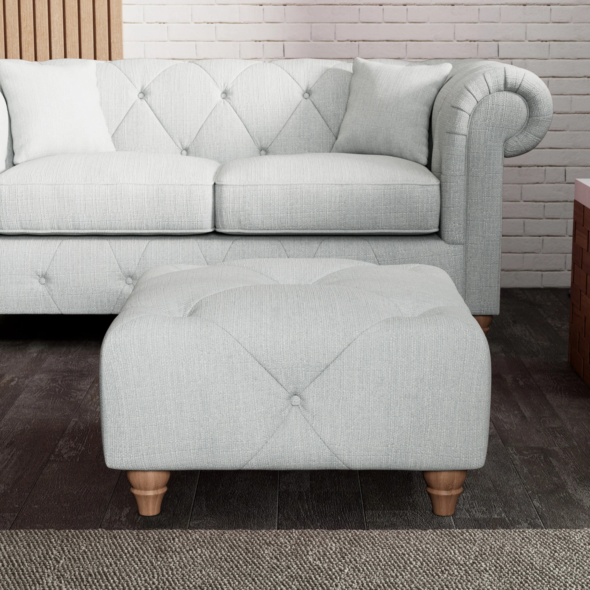 Everett Button Top Footstool - Image 52