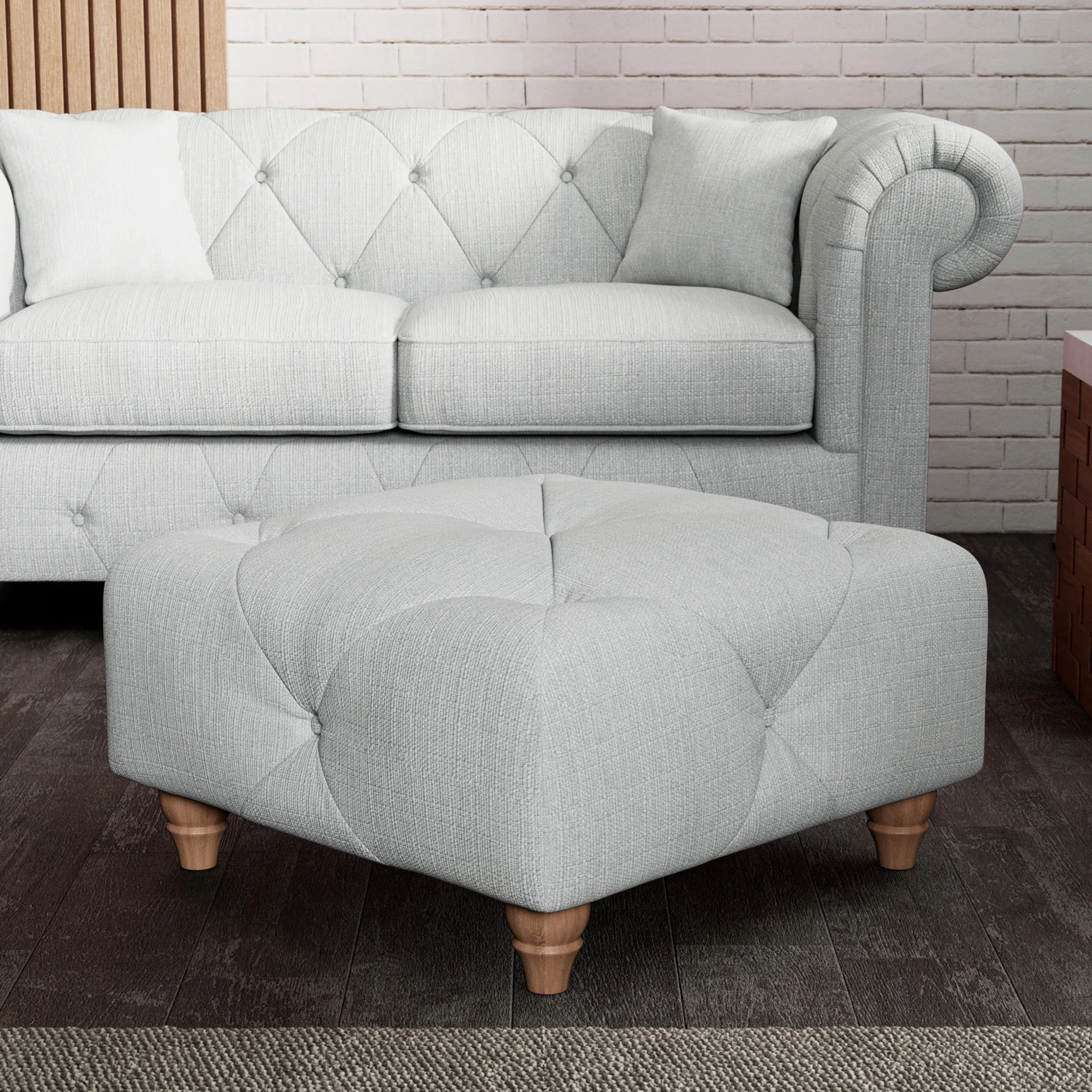 Everett Button Top Footstool - Image 53