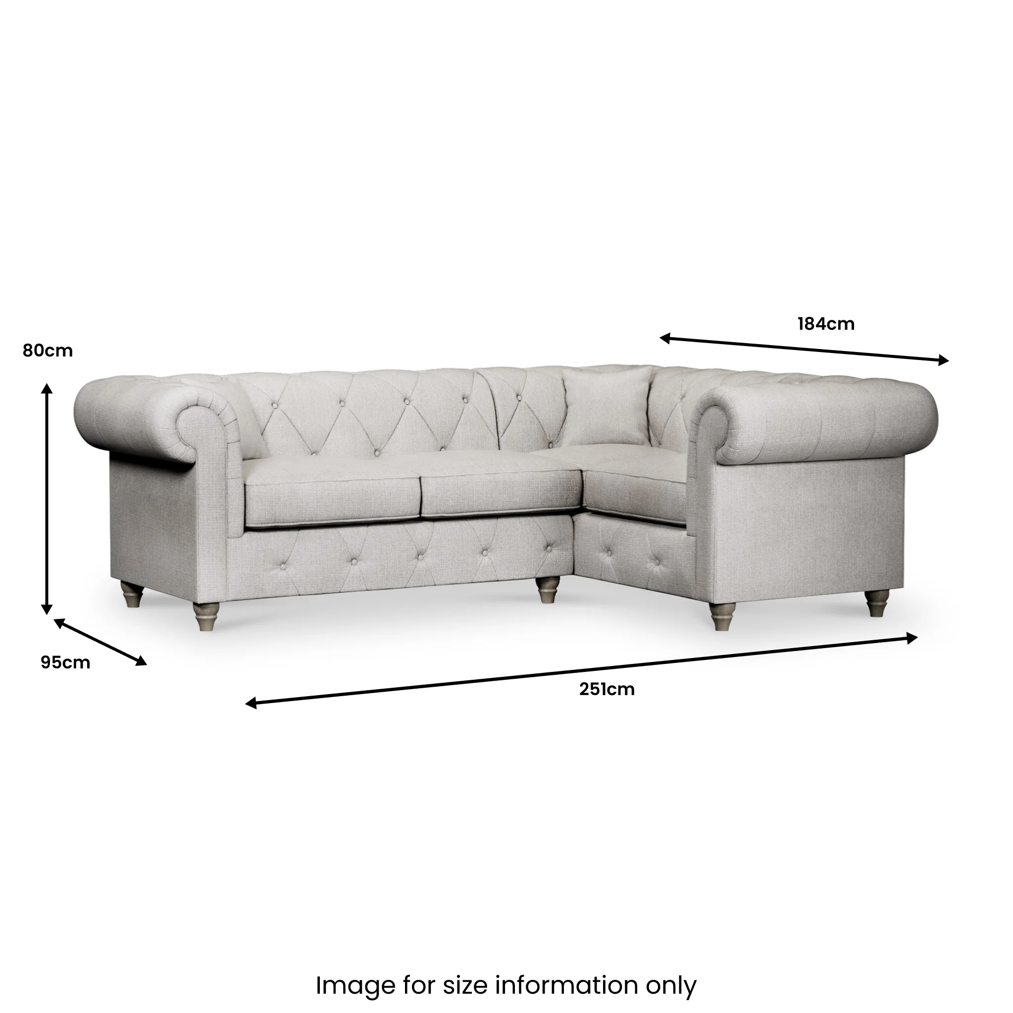 Everett Corner Sofa - Image 121