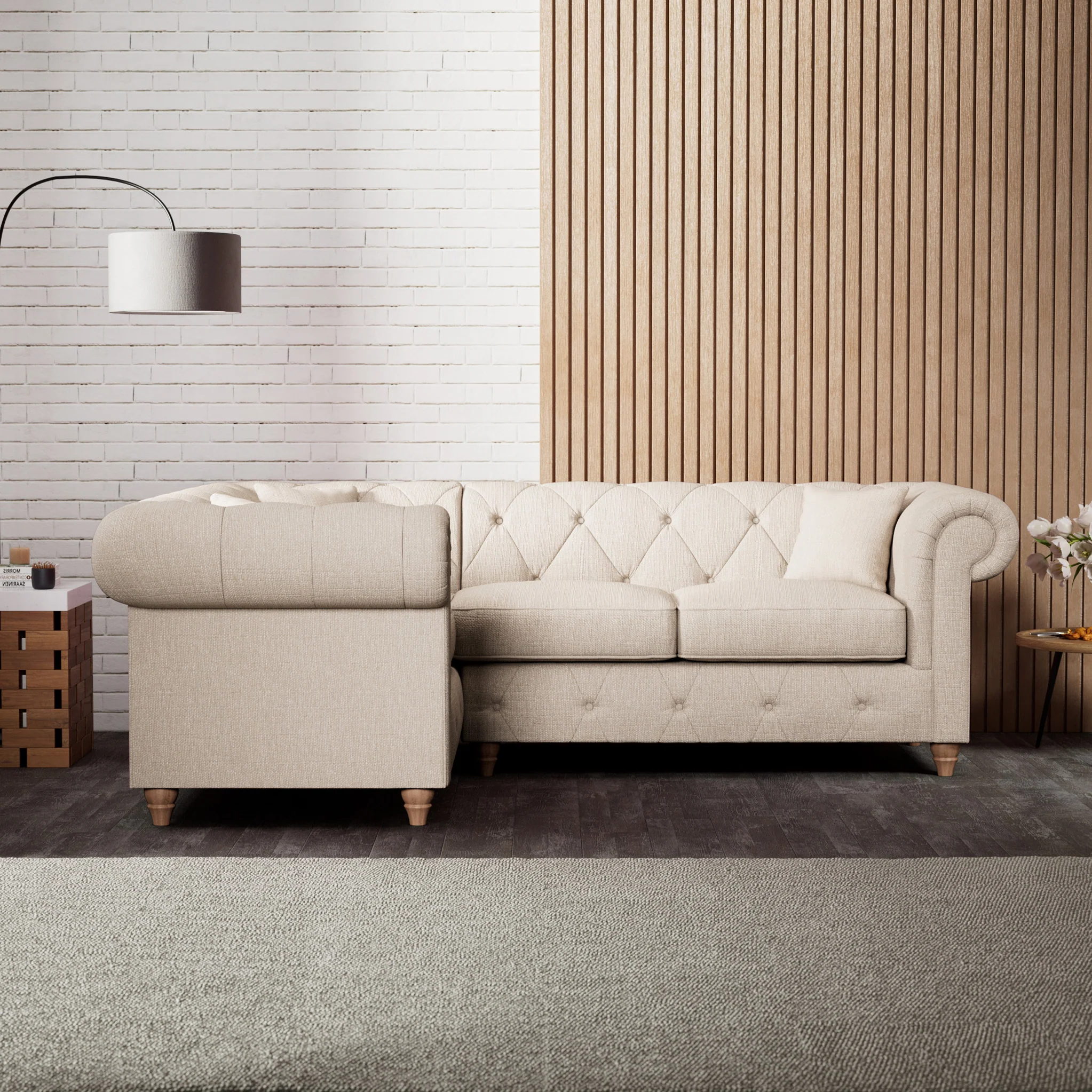 Everett Corner Sofa - Image 90