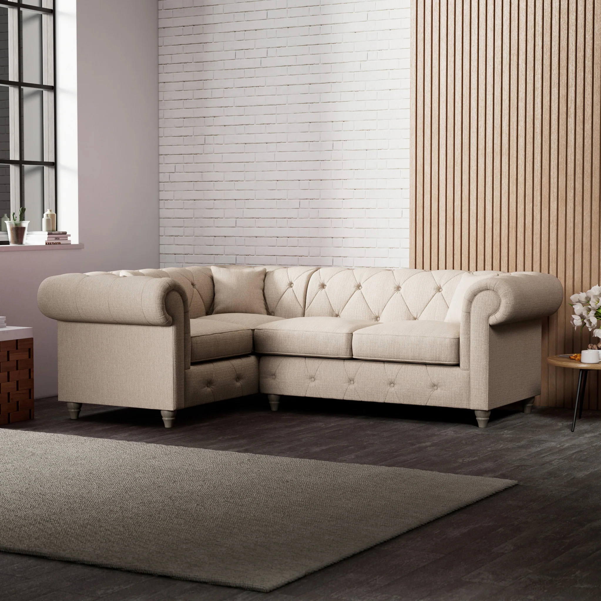 Everett Corner Sofa - Image 95
