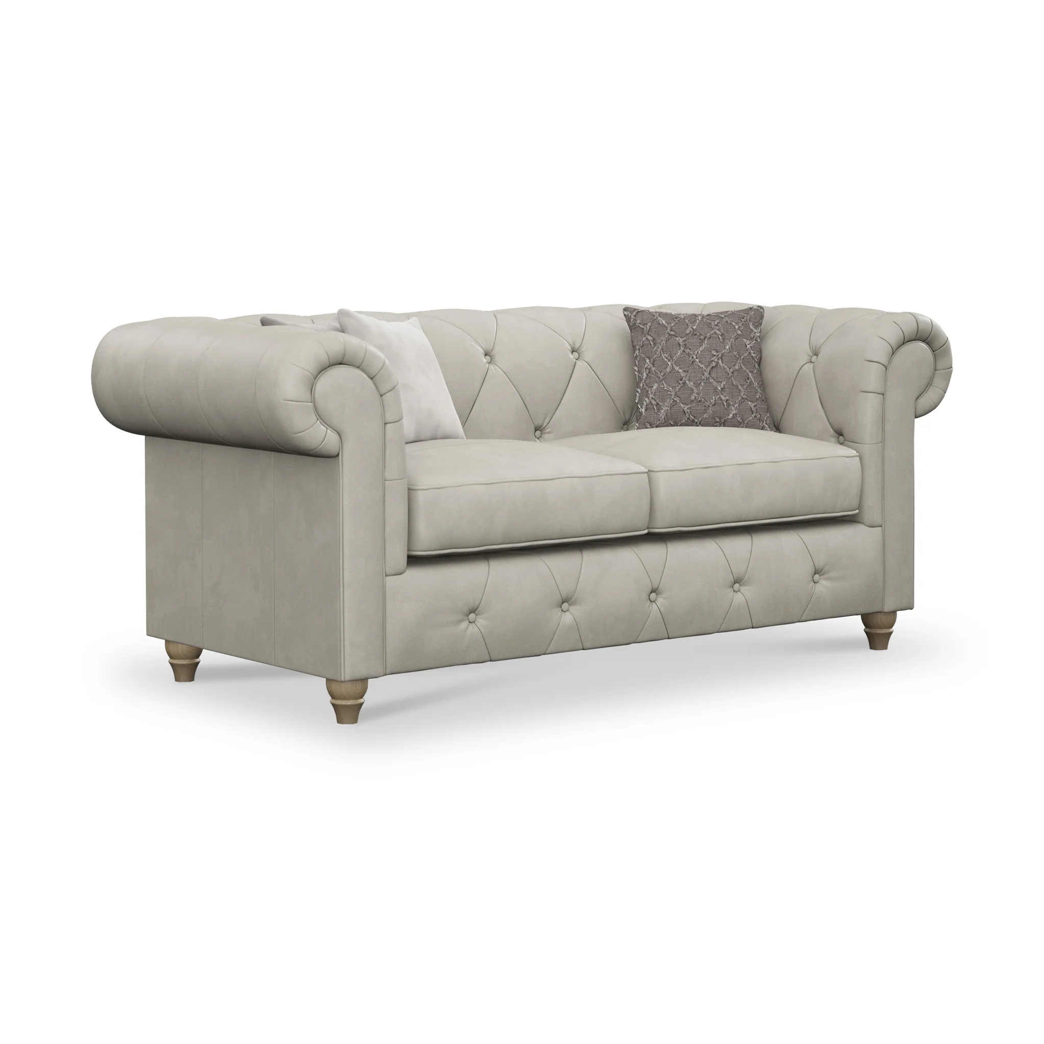 Everett Leather 2 Seater Sofa - Image 15