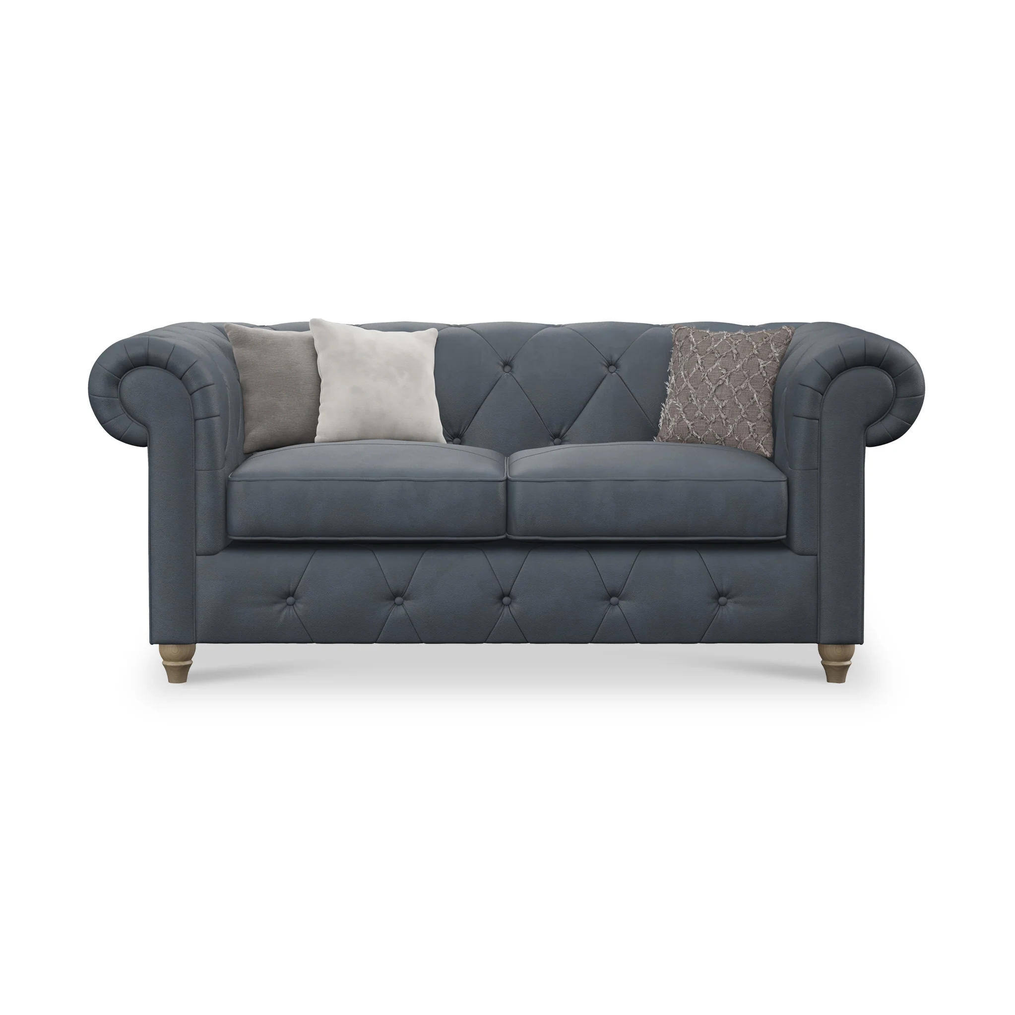 Everett Leather 2 Seater Sofa - Image 23