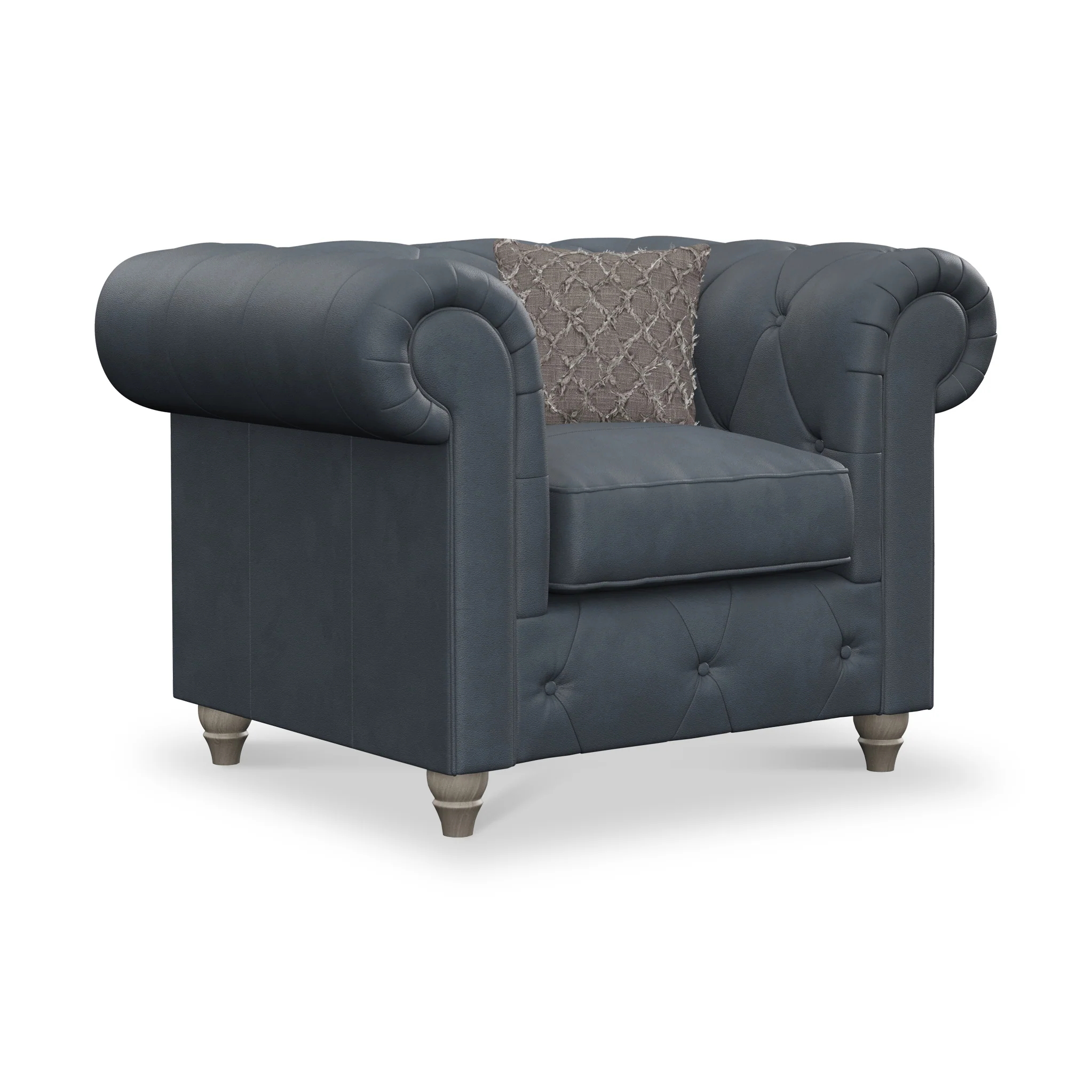 Everett Leather Armchair - Image 5