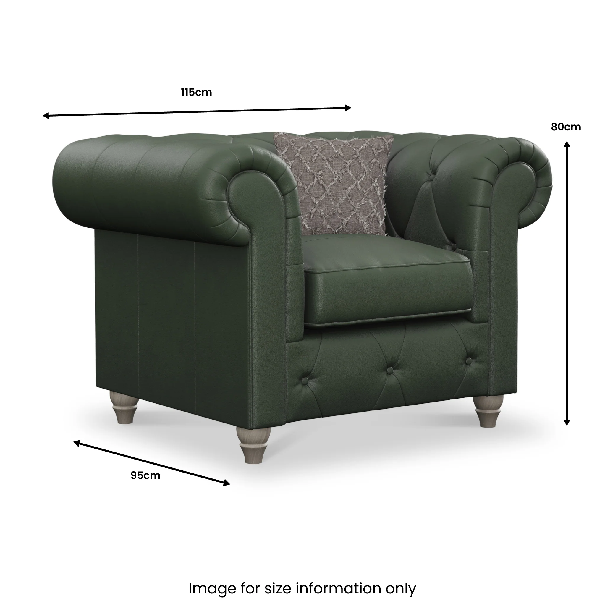 Everett Leather Armchair - Image 67
