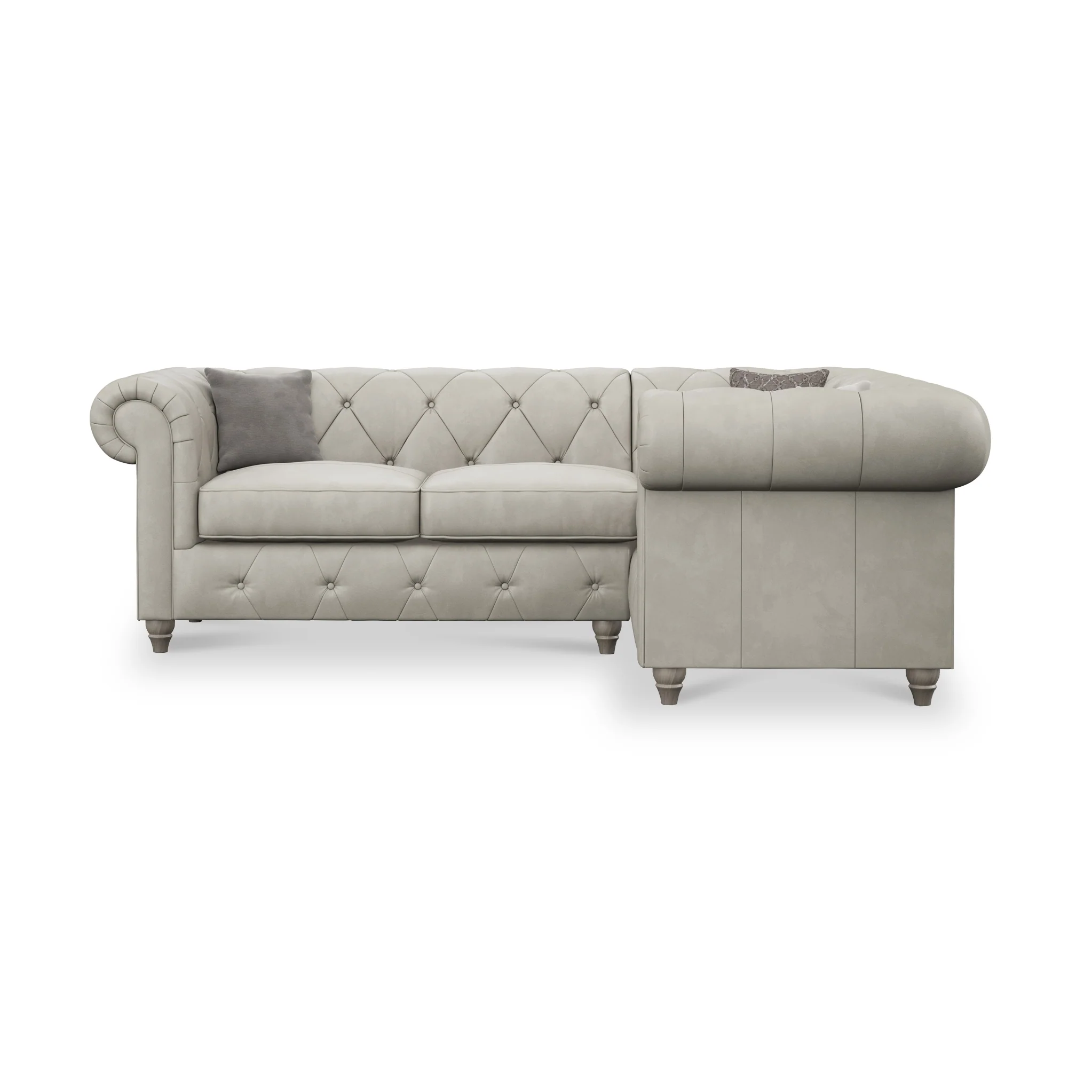 Everett Leather Corner Sofa - Image 102