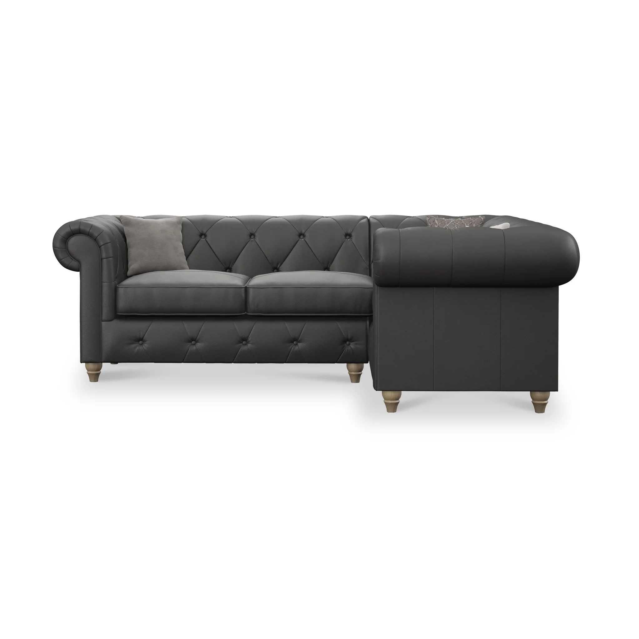 Everett Leather Corner Sofa - Image 61