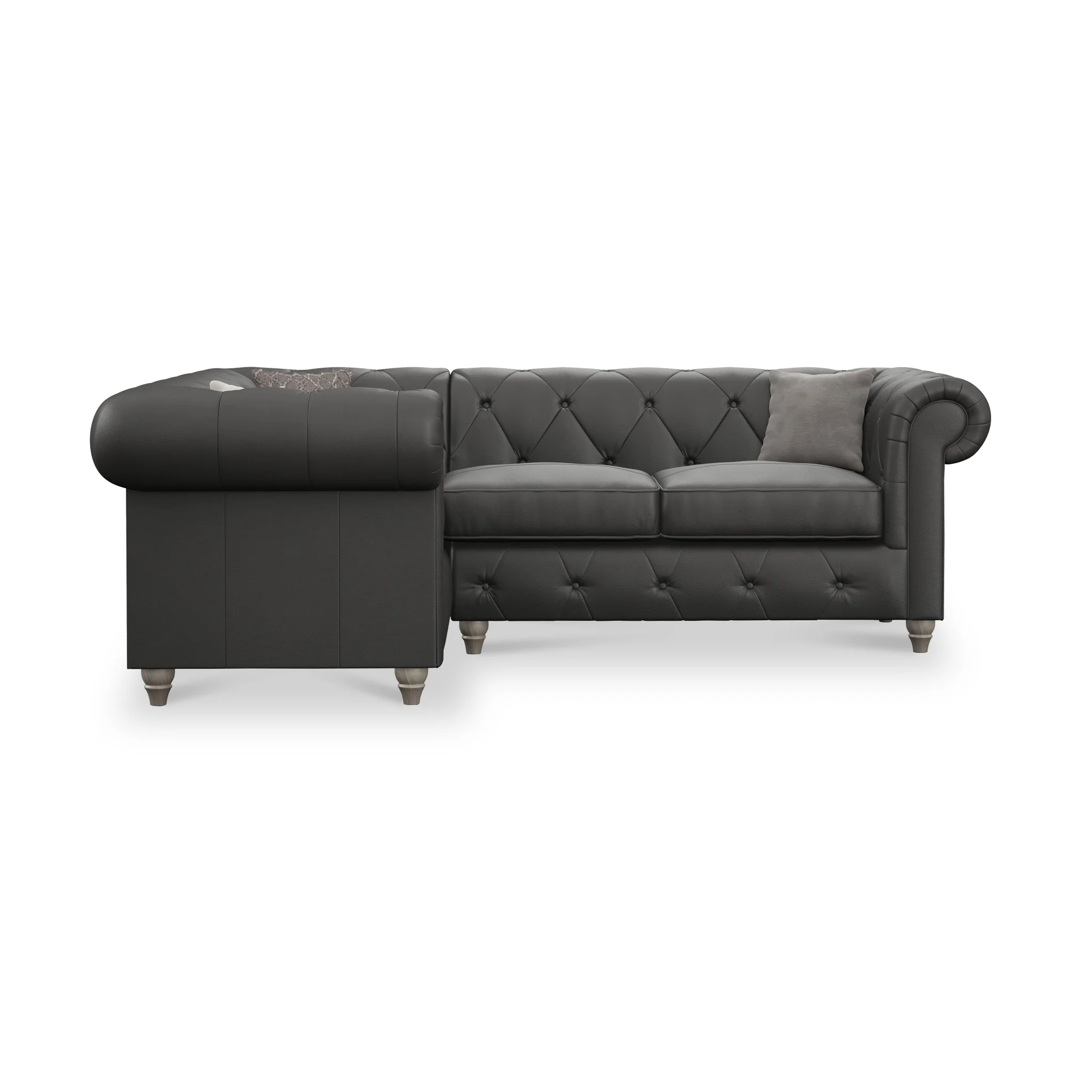 Everett Leather Corner Sofa - Image 73
