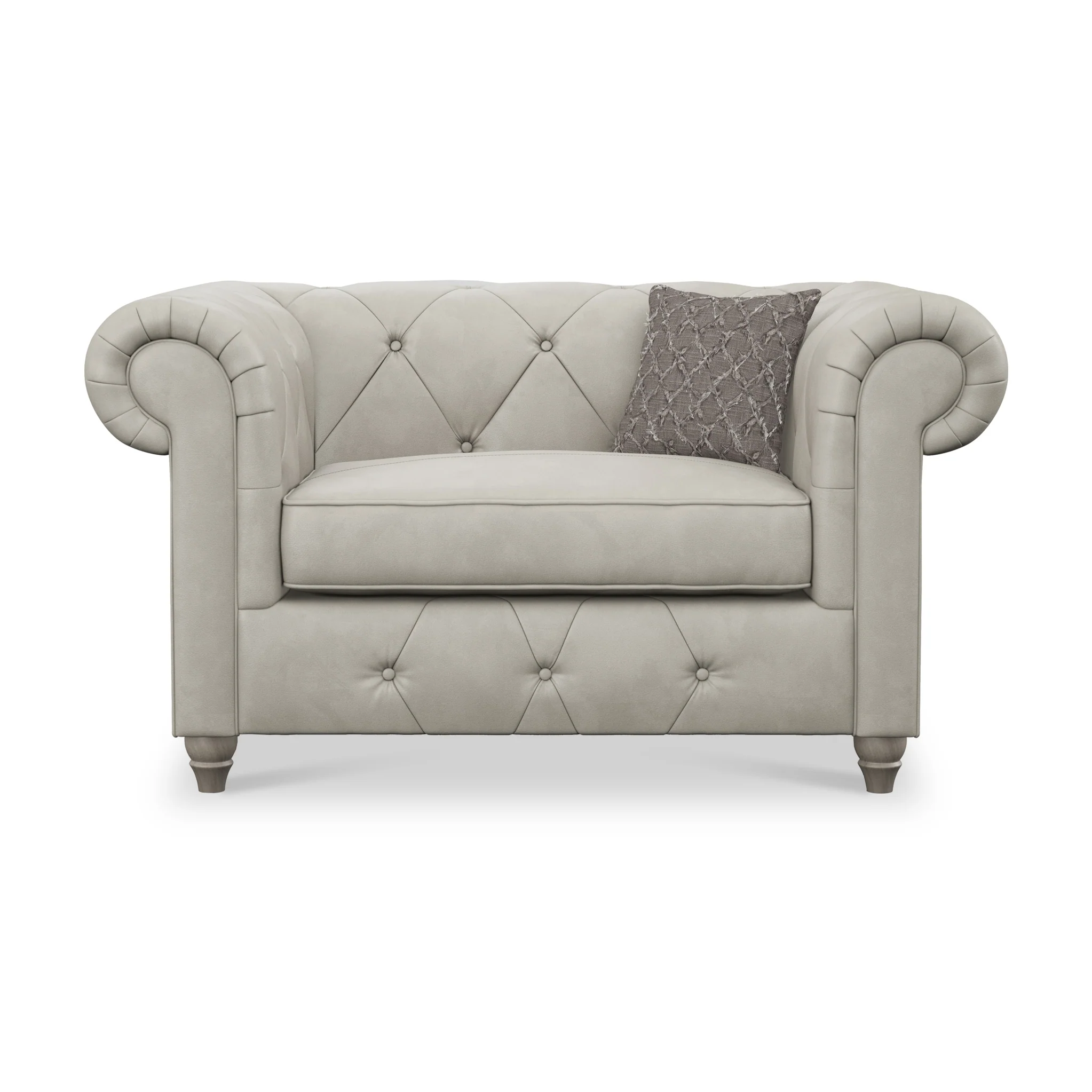 Everett Leather Snuggler Chair - Image 63
