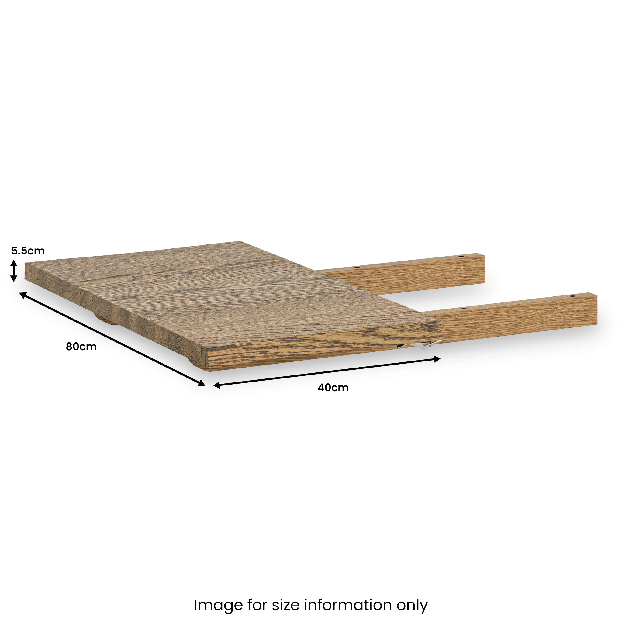 Extension Leaf for Isaac Oak Dining Table - Image 7