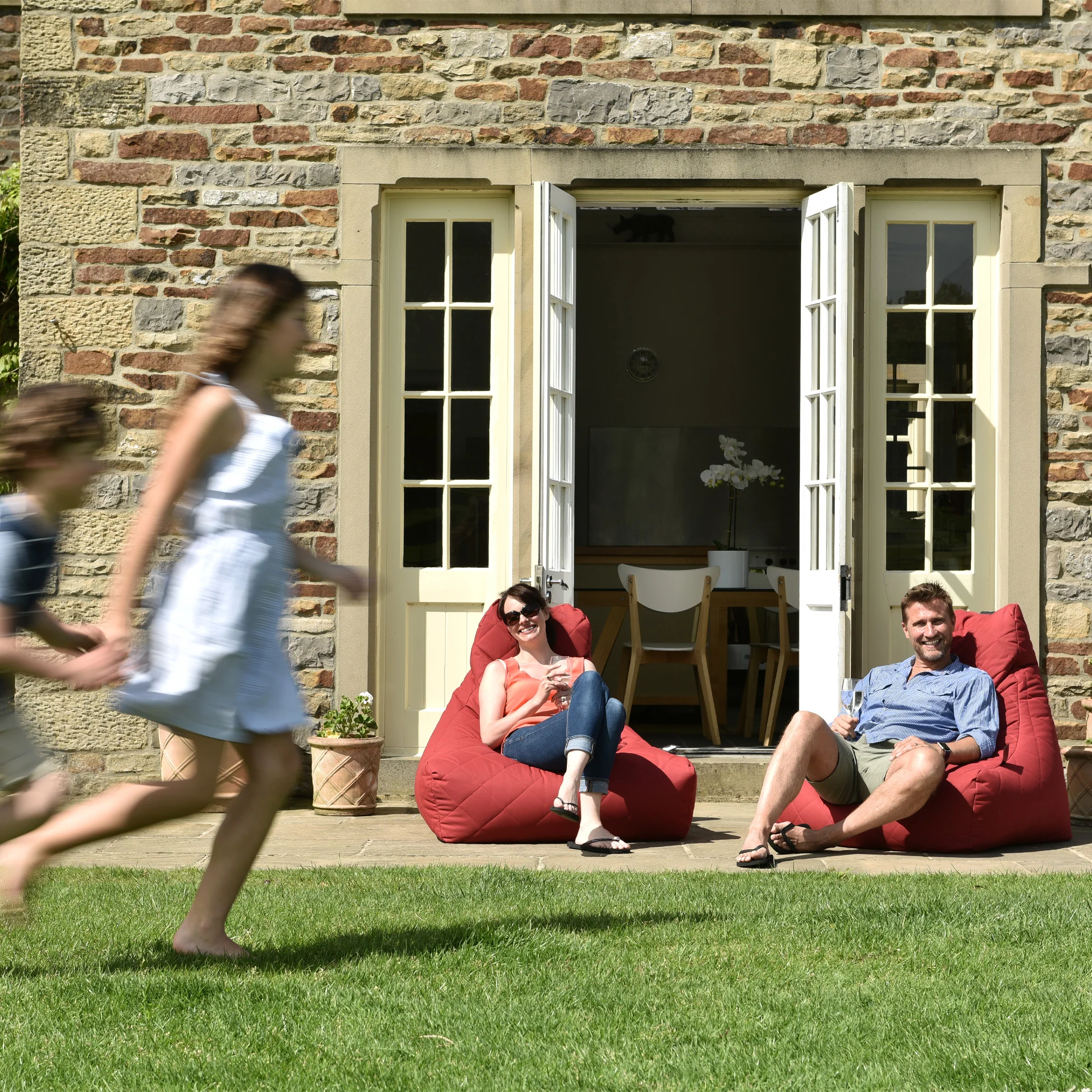 Extreme Lounging Mighty Quilted Bean Bag - Image 15