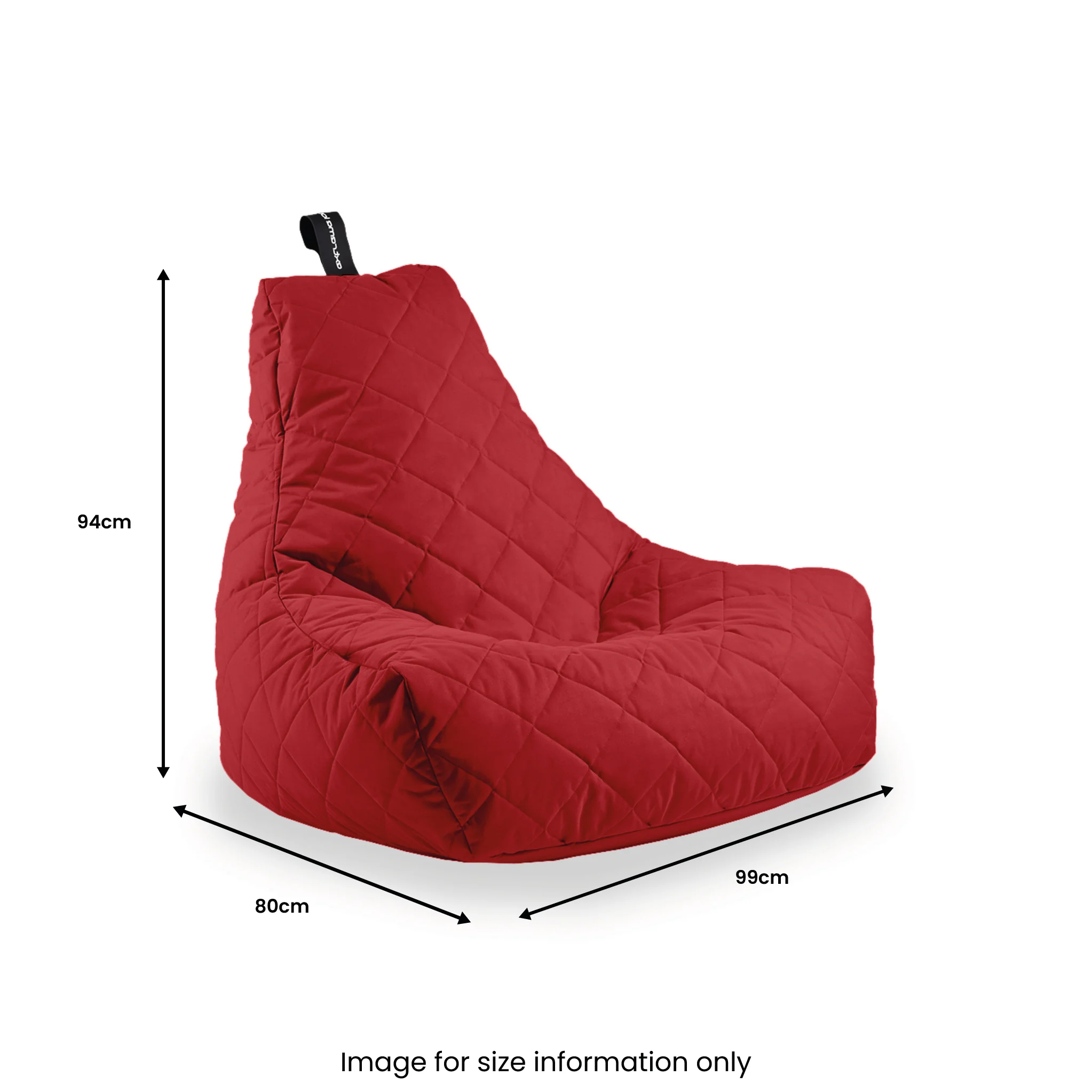 Extreme Lounging Mighty Quilted Bean Bag - Image 17