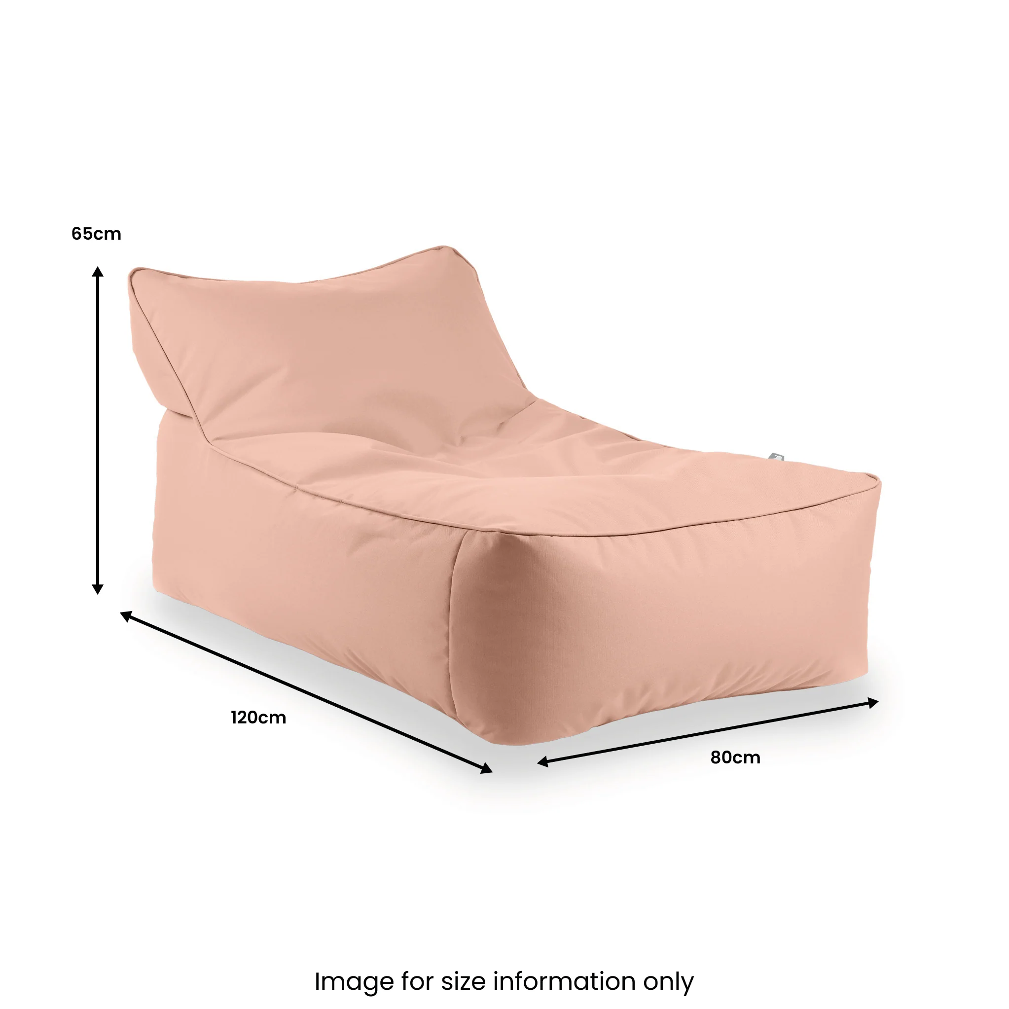 Extreme Lounging Outdoor Pastel Bean Bed - Image 11
