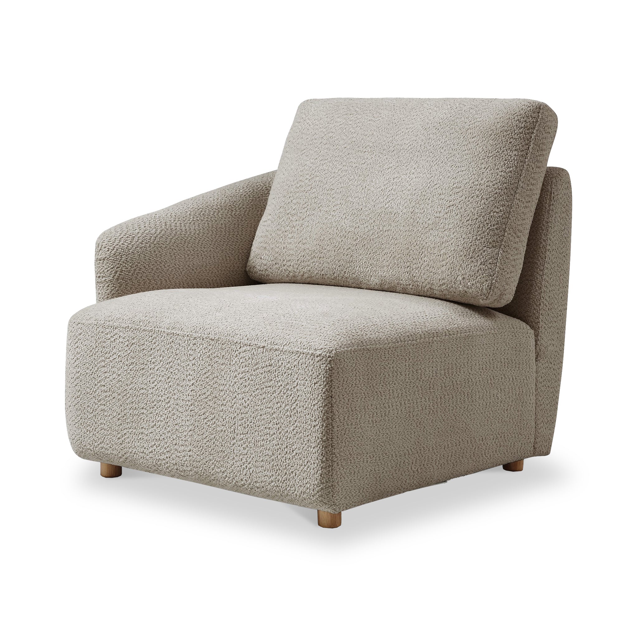 Fairfax Boucle Left Hand Facing Corner Lounge Chair - Image 11