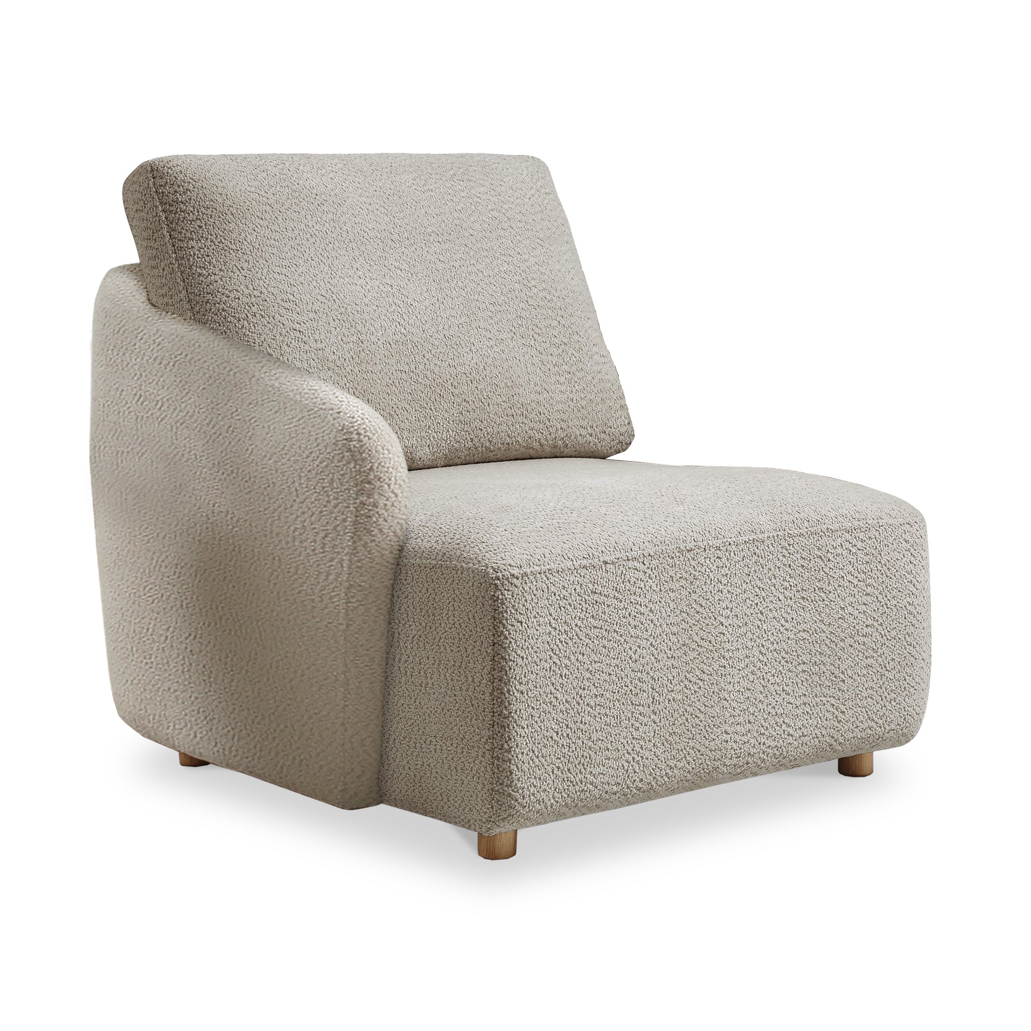 Fairfax Boucle Left Hand Facing Corner Lounge Chair - Image 7