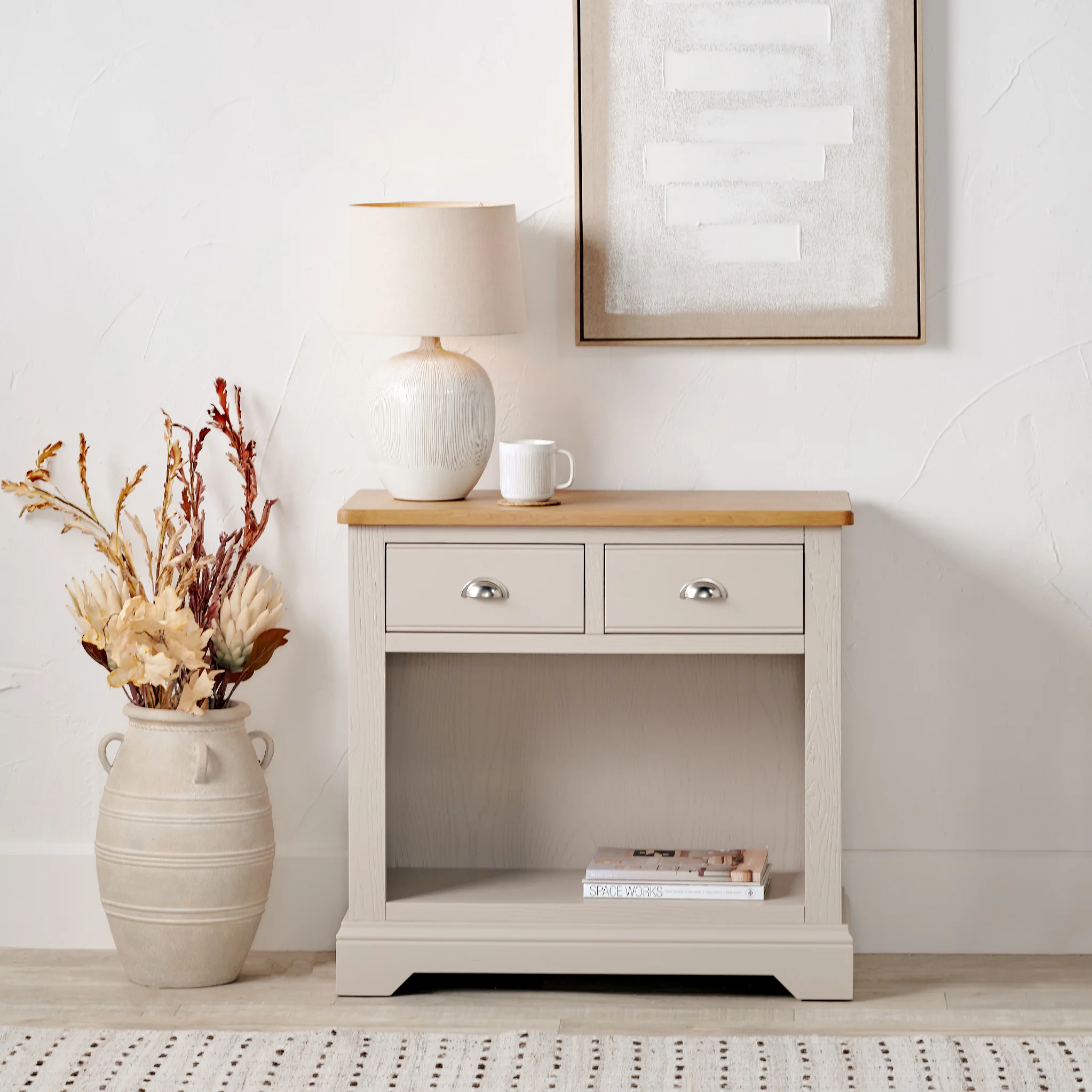 Fairford Pine and Oak Small Sideboard - Image 2