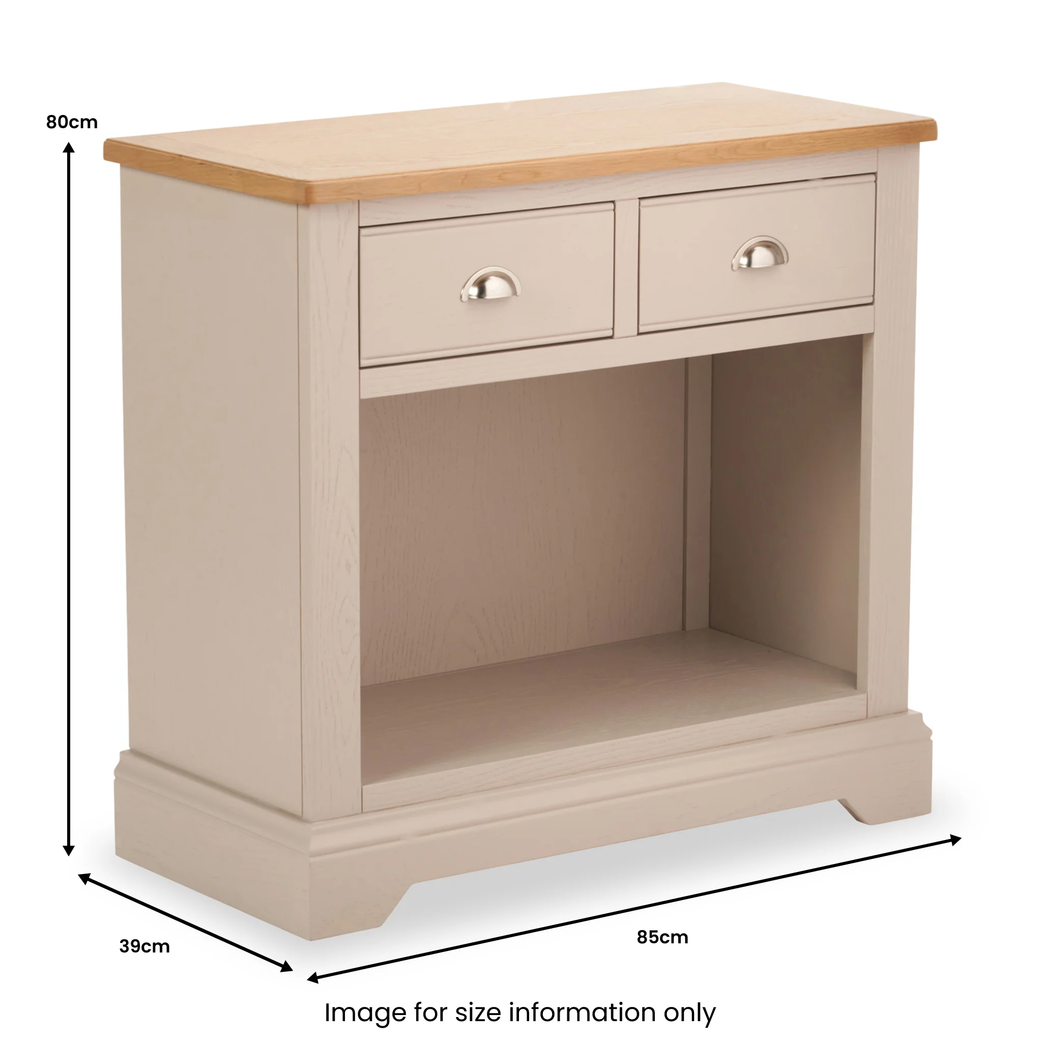 Fairford Pine and Oak Small Sideboard - Image 8