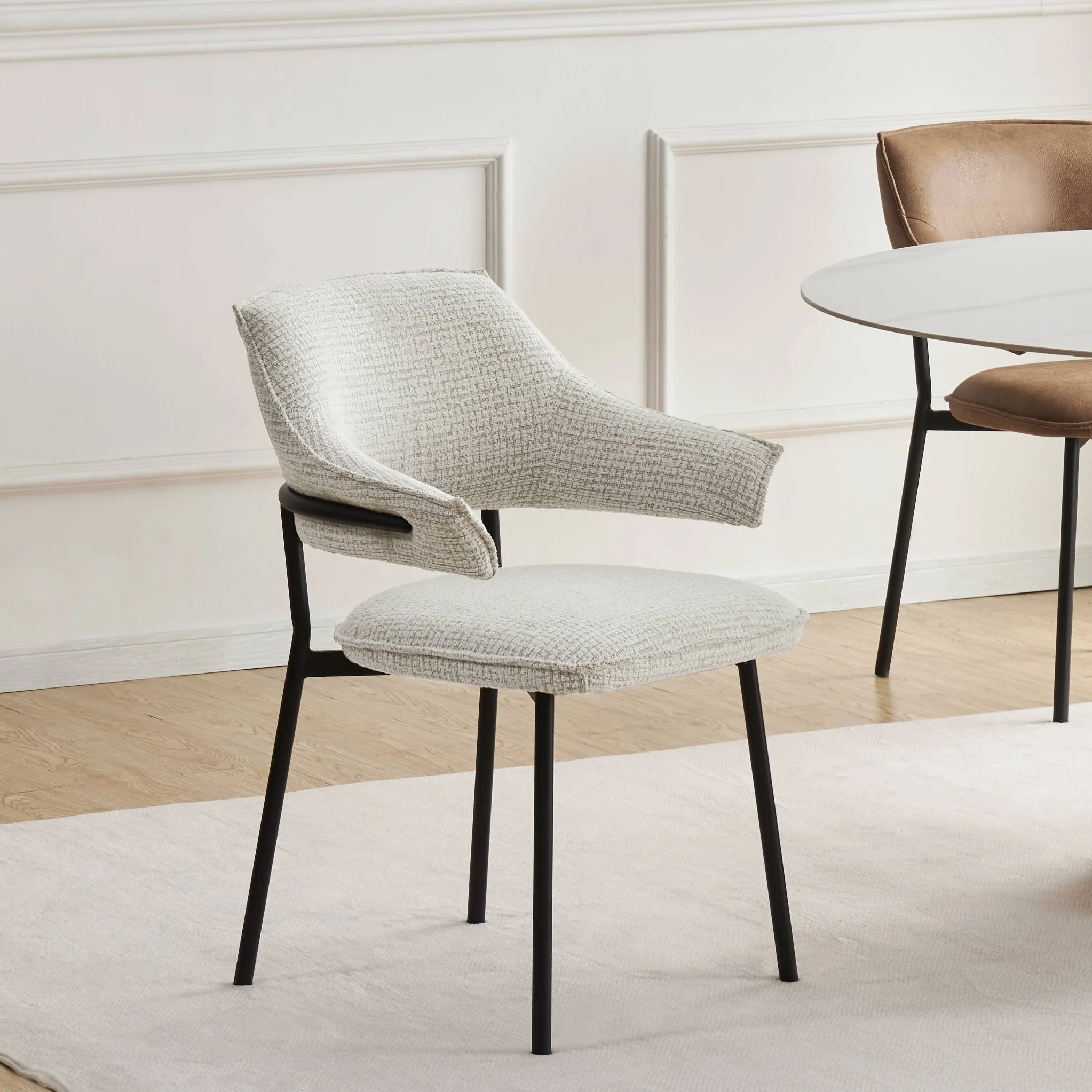 Faraday Textured Dining Chair - Image 2