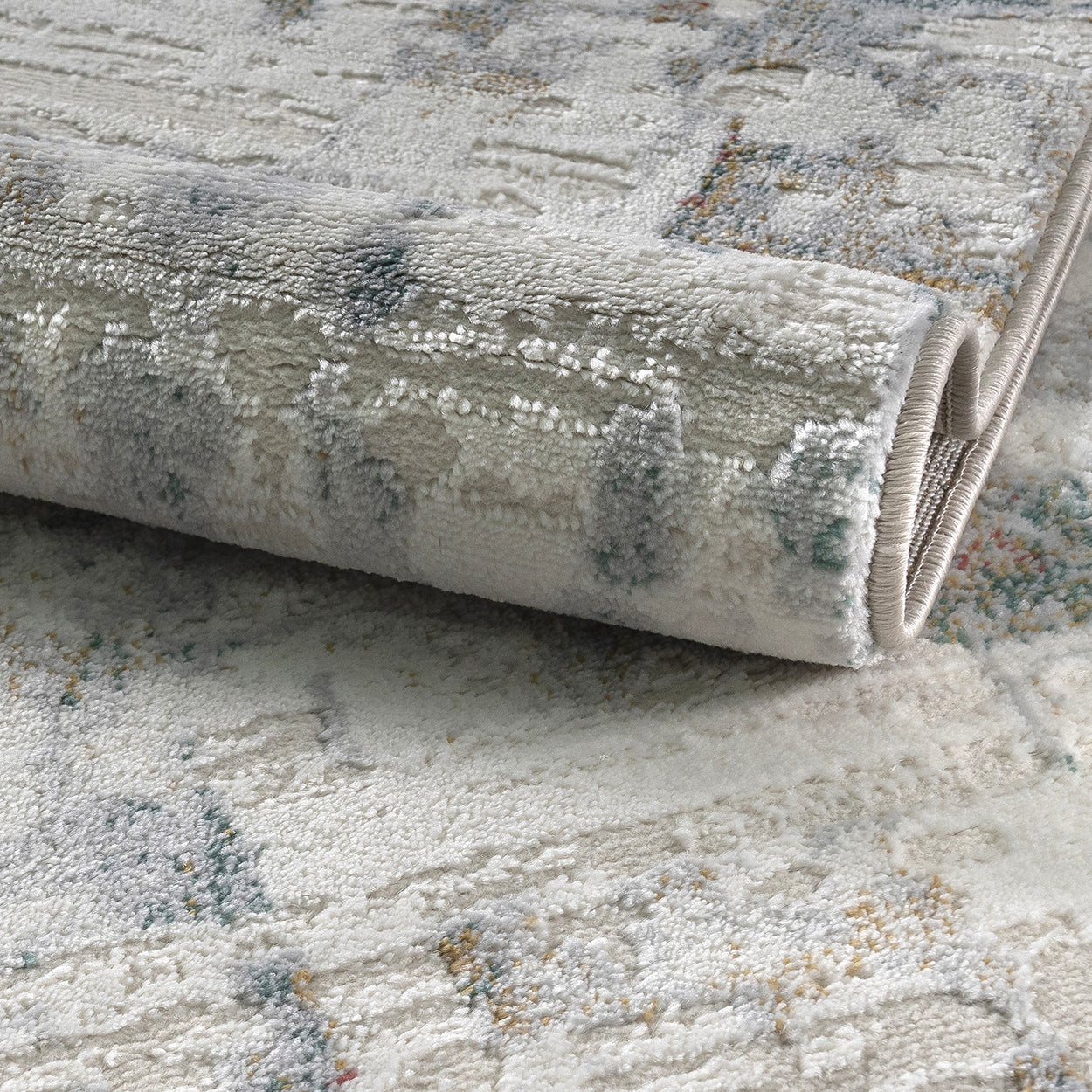 Farley Textured Abstract Design Rug - Image 5