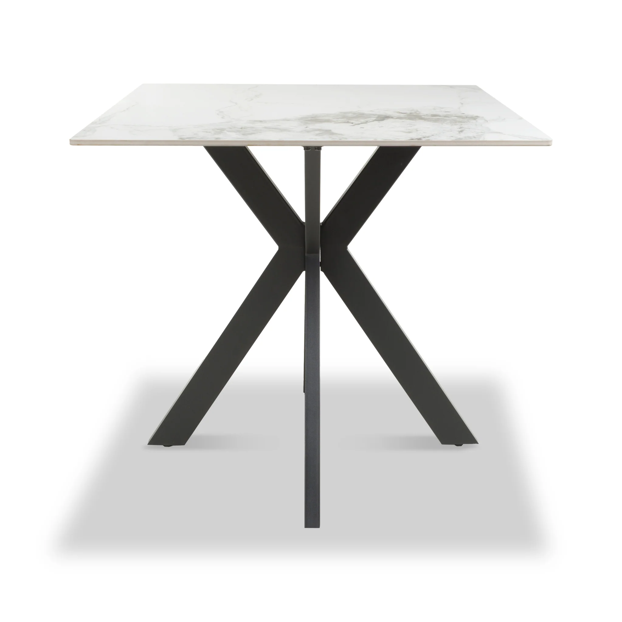 Farnell Ceramic 80cm Square Dining Table - Image 6