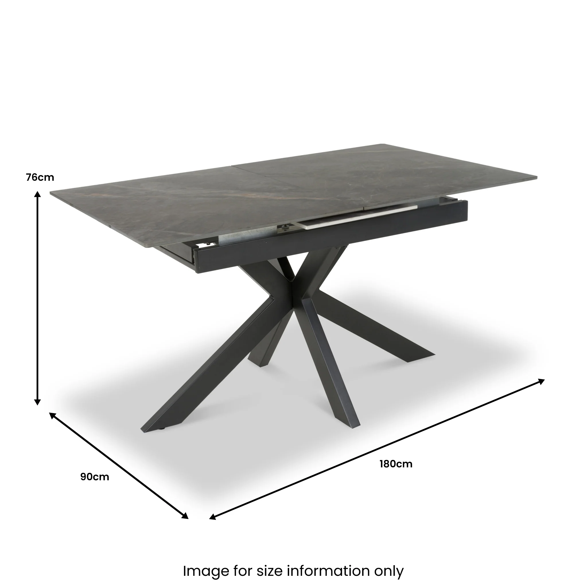 Farnell Ceramic Extending Dining Table - Image 19