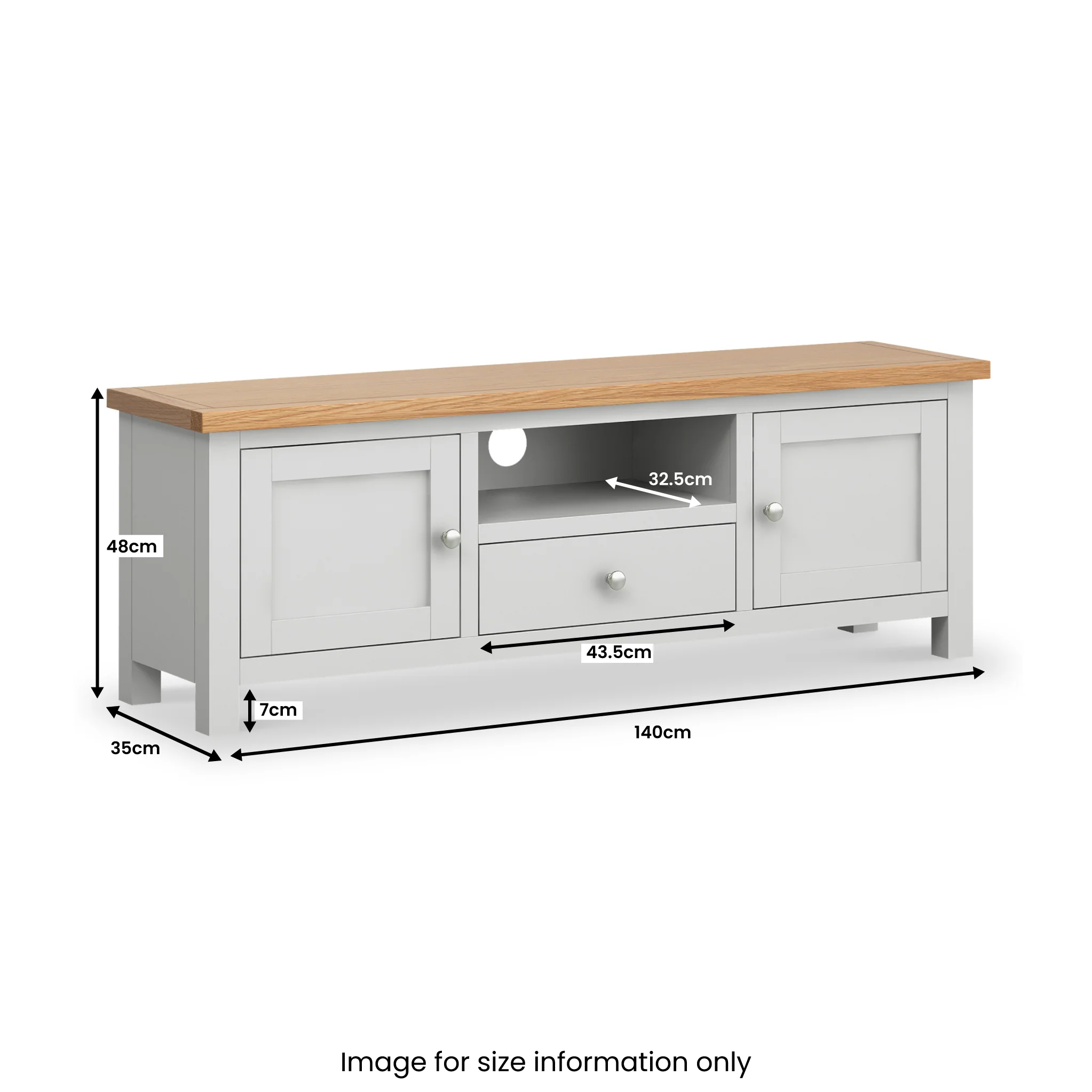 Farro 140cm Wide TV Stand - Image 35