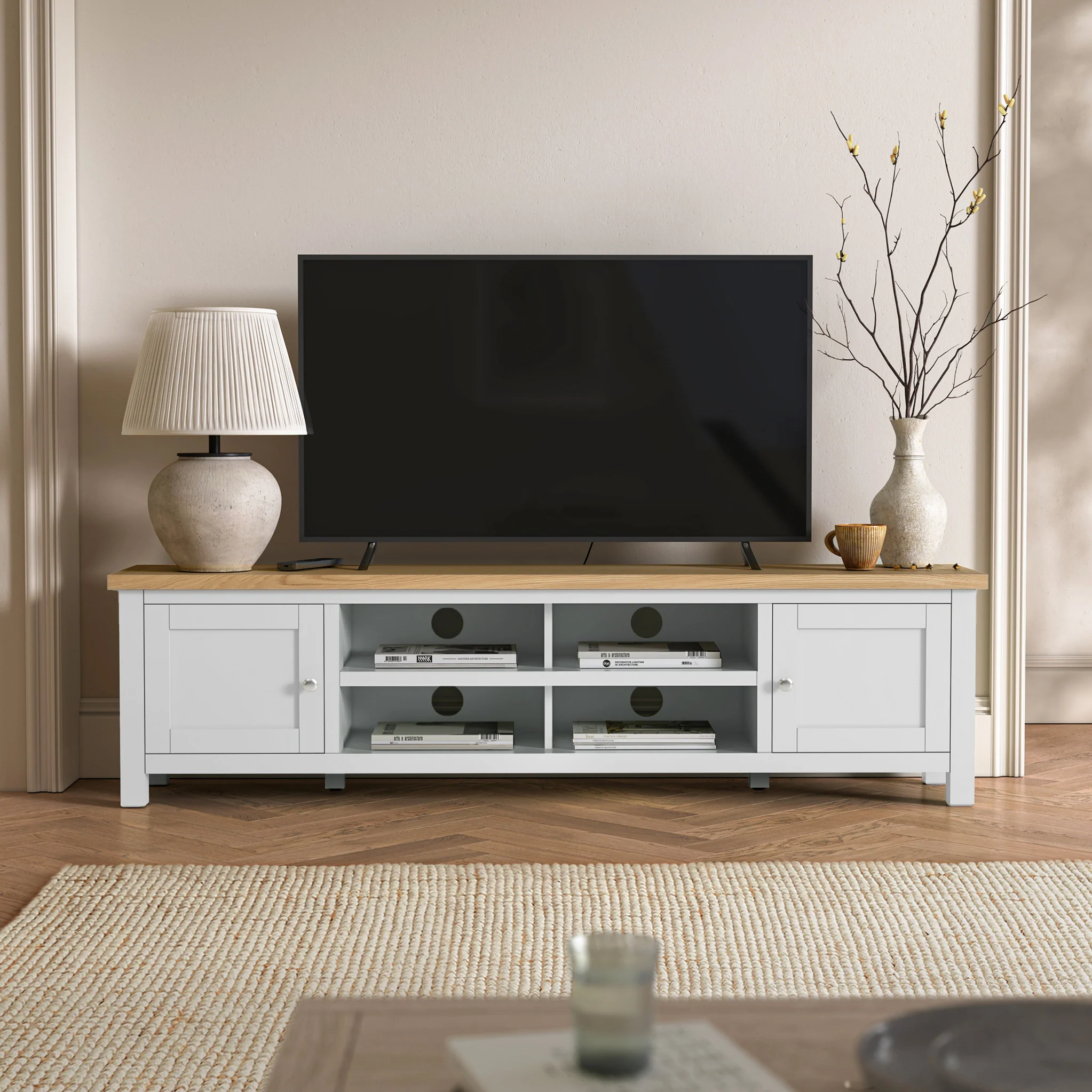 Farro 180cm Extra Wide TV Stand - Image 12