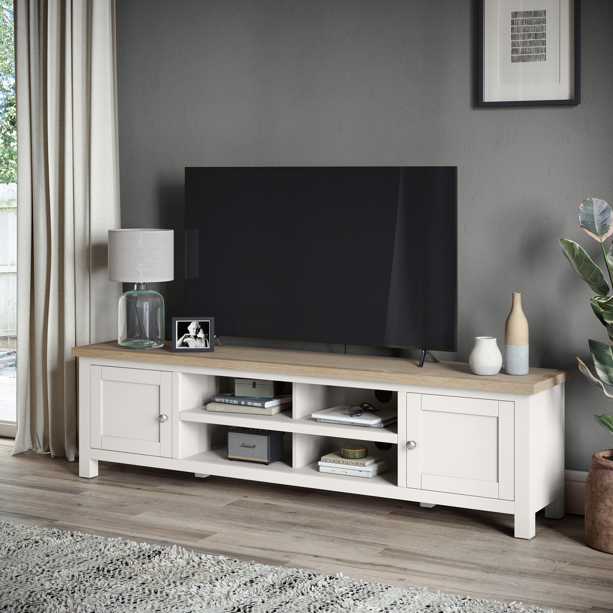Farro 180cm Extra Wide TV Stand - Image 23