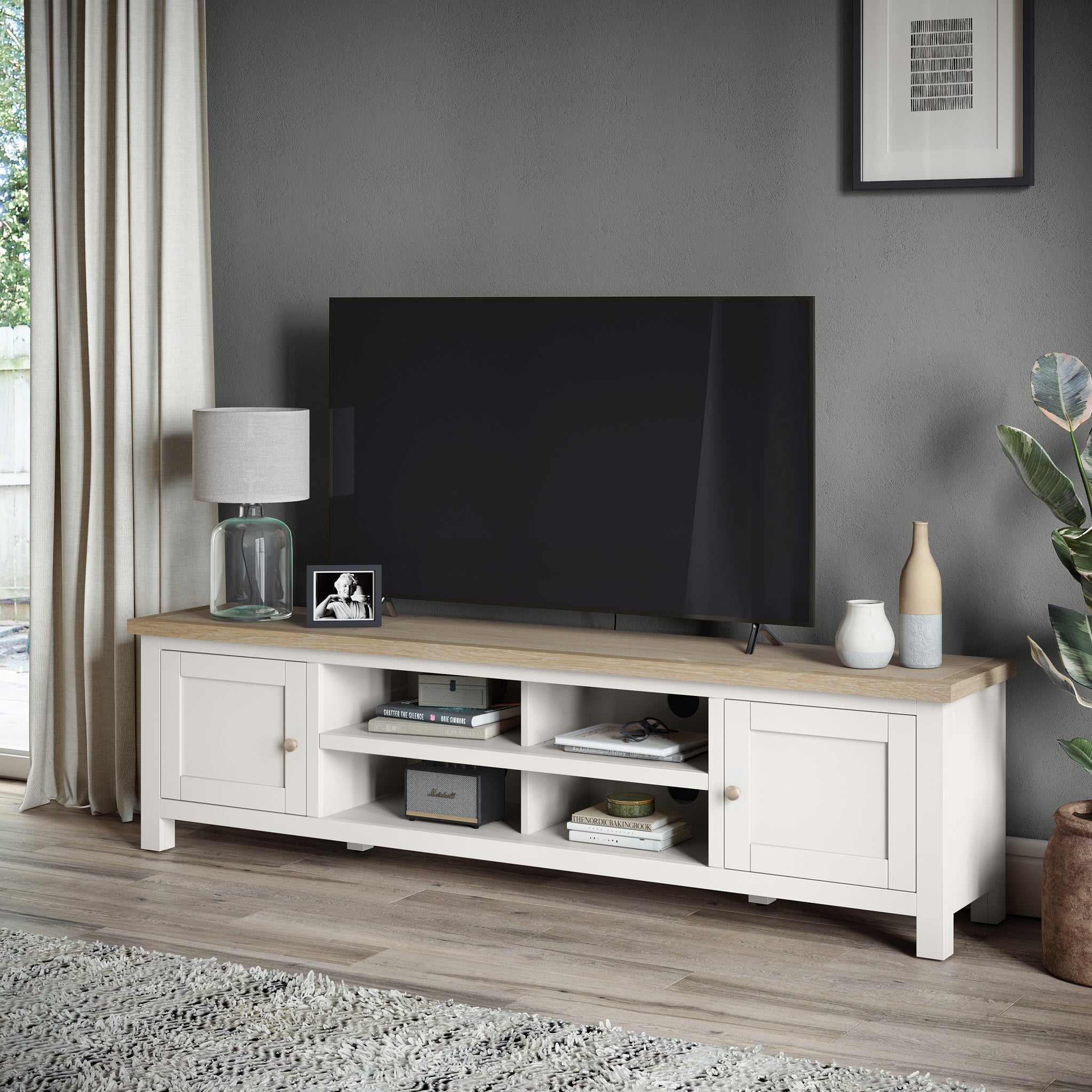Farro 180cm Extra Wide TV Stand - Image 27
