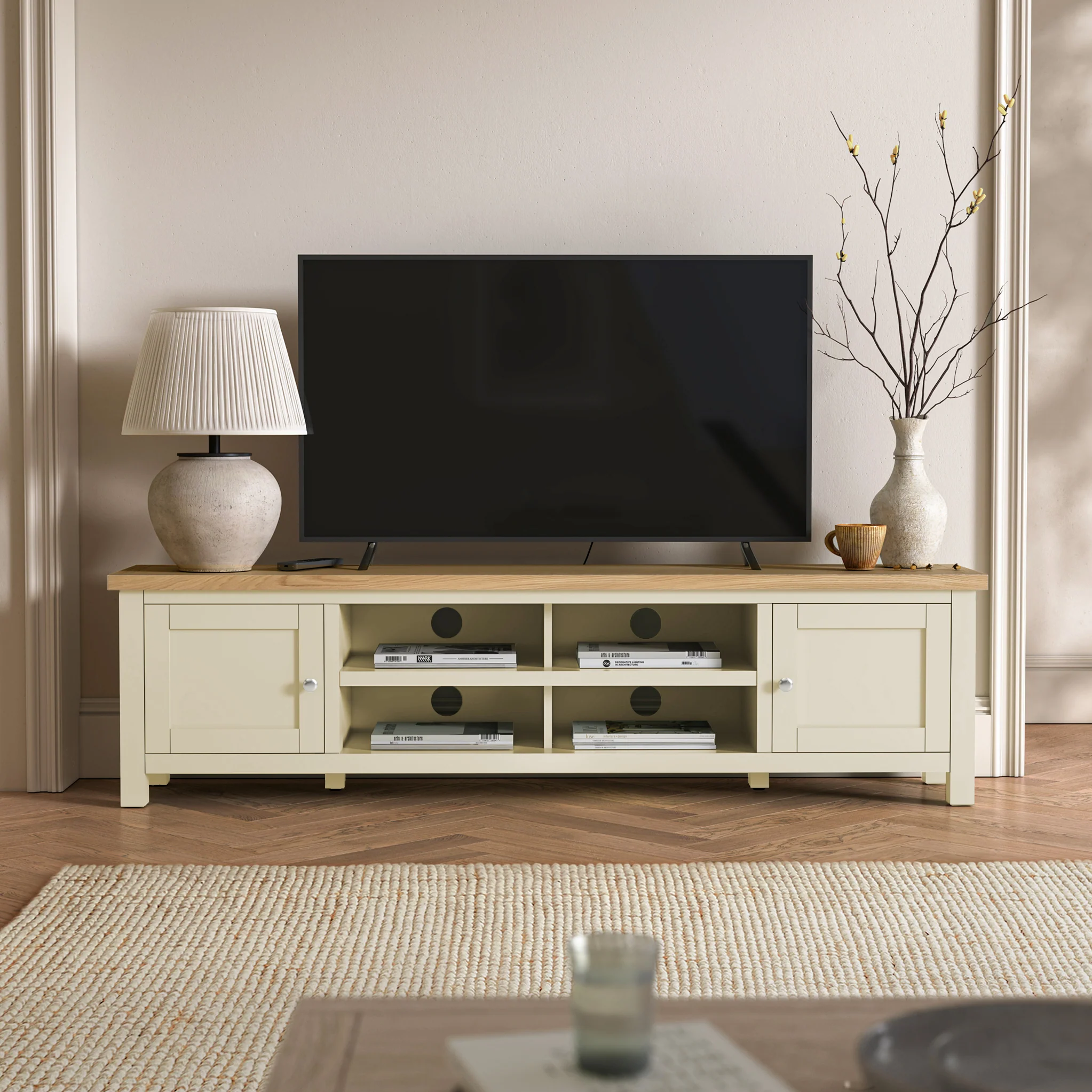 Farro 180cm Extra Wide TV Stand - Image 35