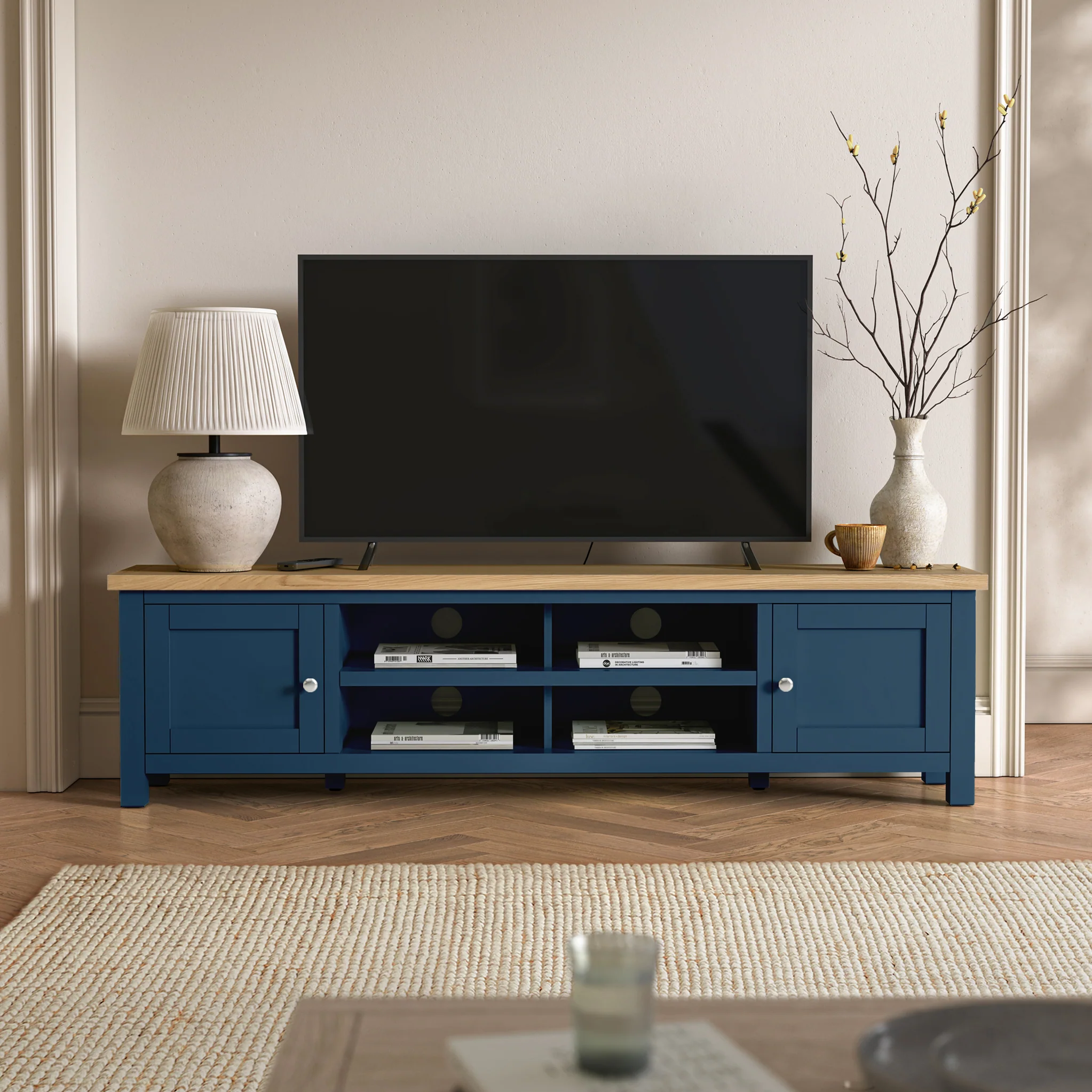 Farro 180cm Extra Wide TV Stand - Image 45