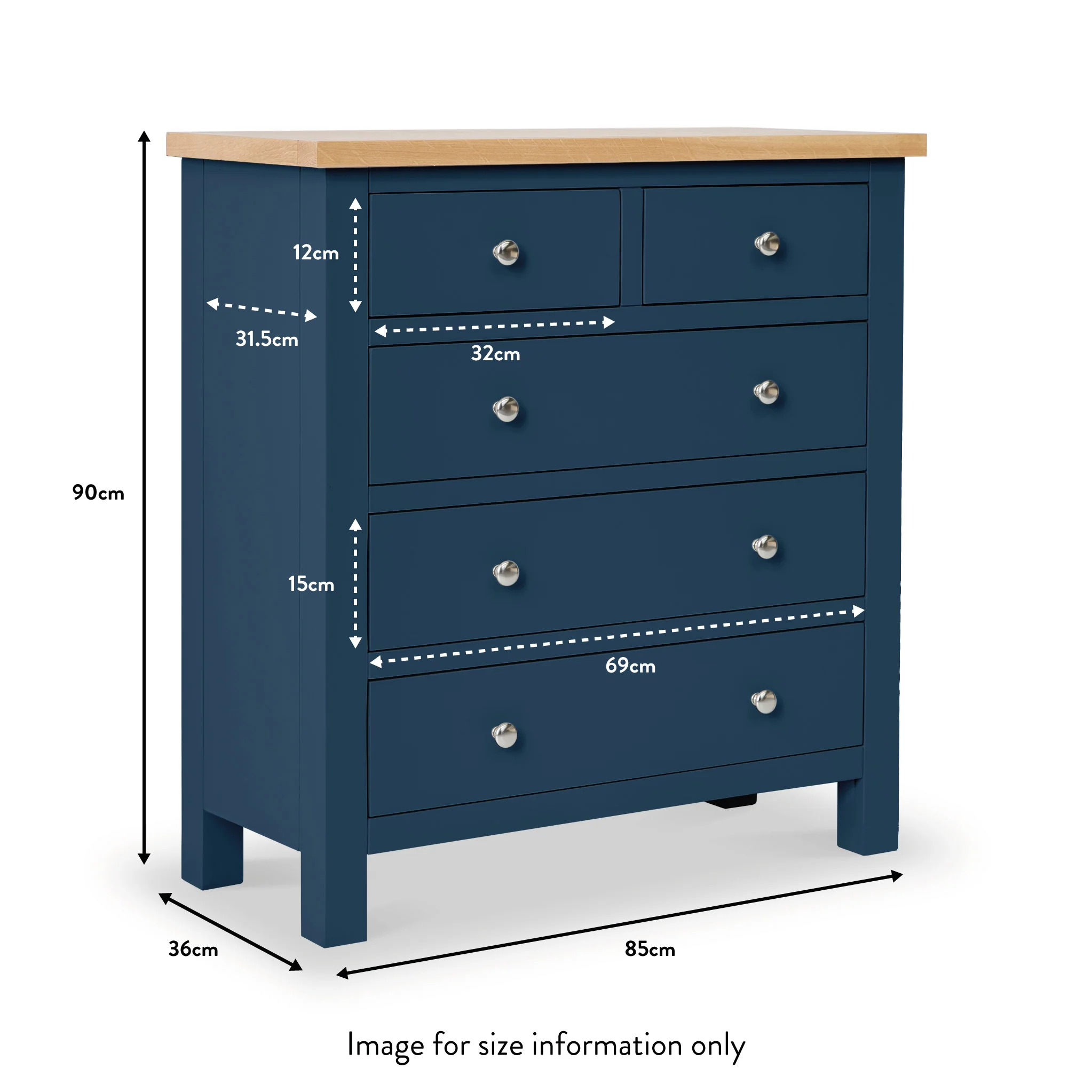 Farro 2 Over 3 Chest Of Drawers - Image 74