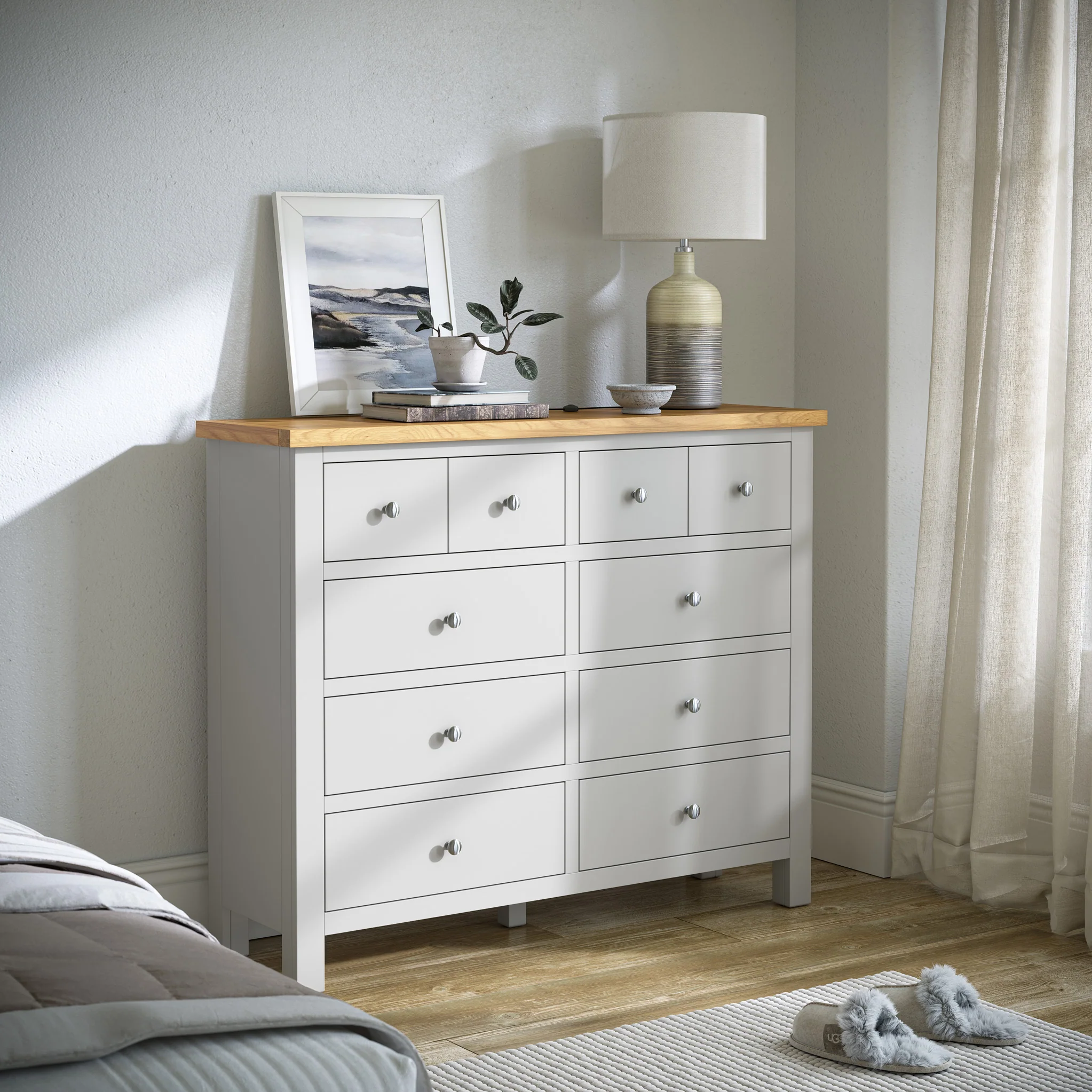 Farro 4 Over 6 Chest of Drawers - Image 10