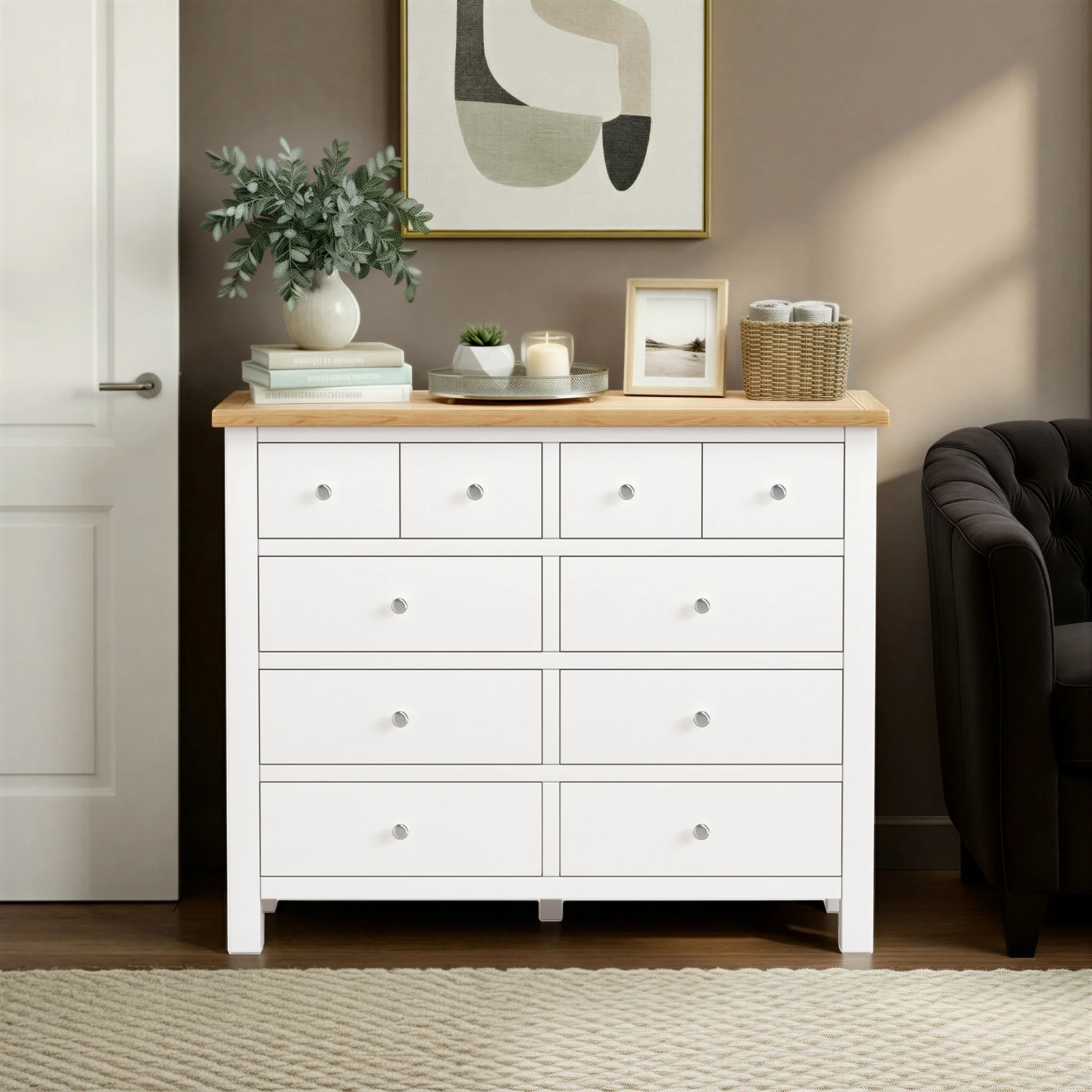 Farro 4 Over 6 Chest of Drawers - Image 2