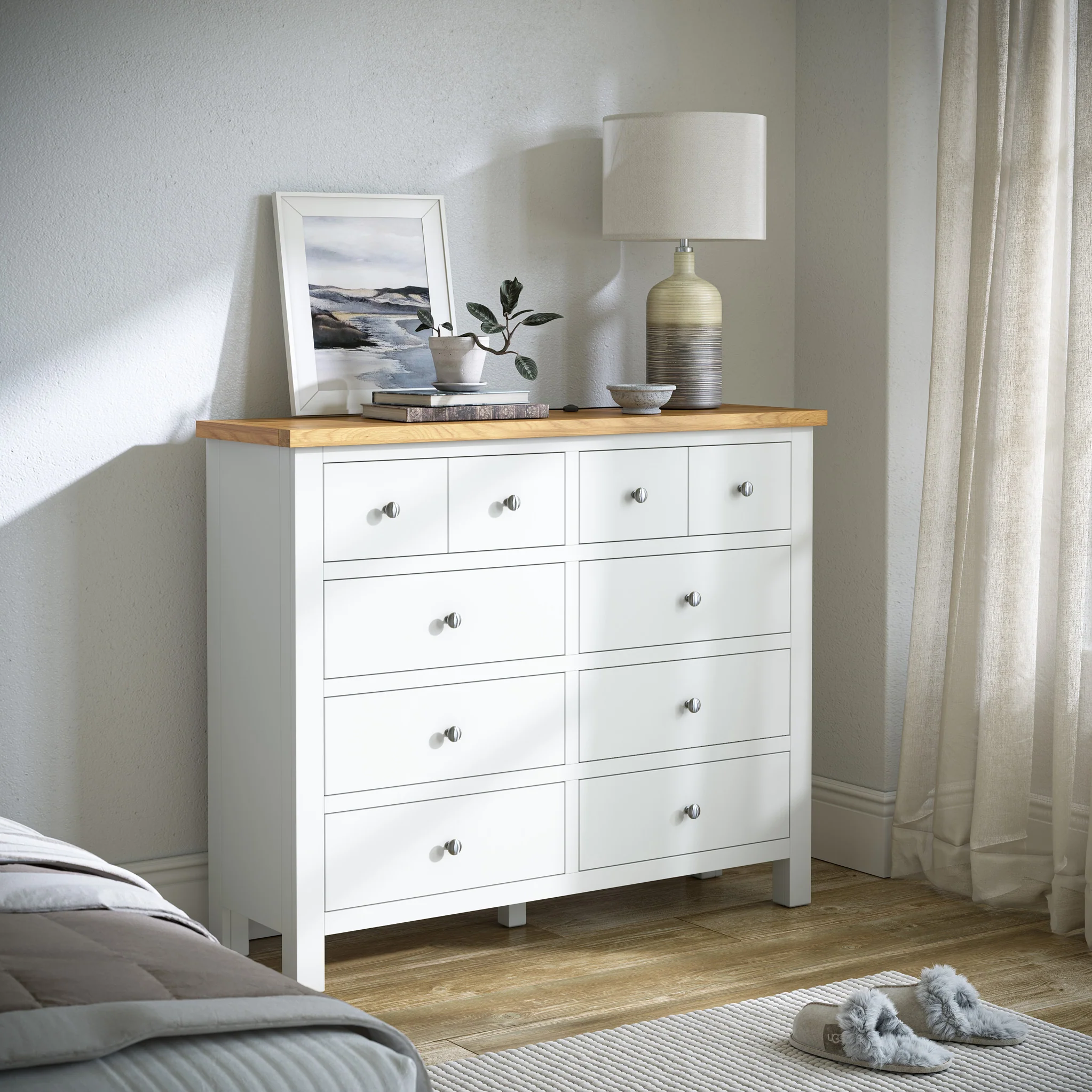 Farro 4 Over 6 Chest of Drawers - Image 3
