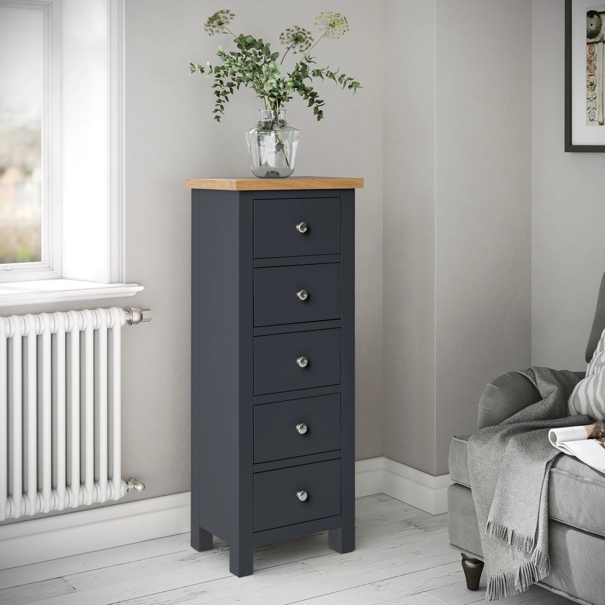 Farro 5 Drawer Tallboy Chest - Image 28