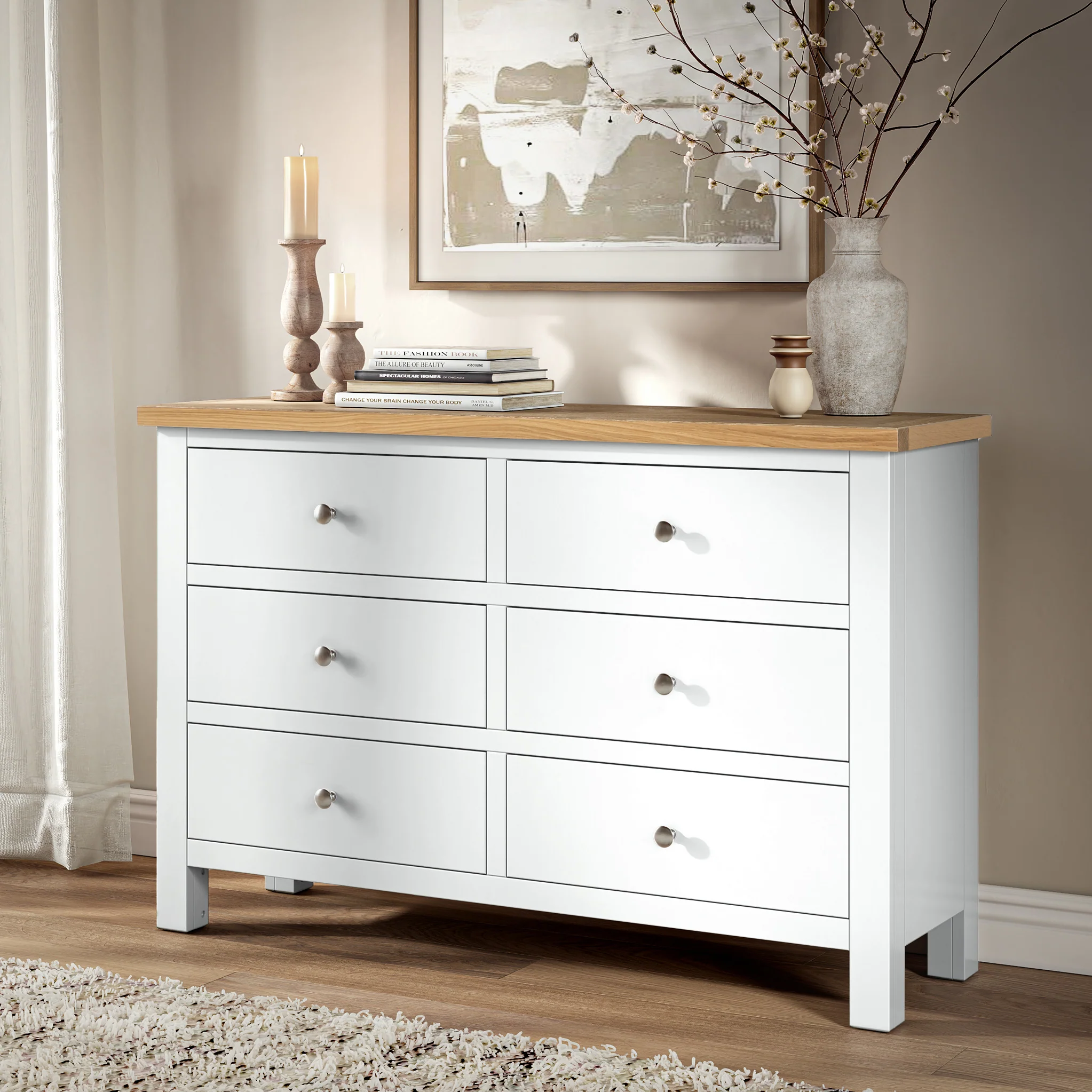 Farro 6 Drawer Chest - Image 2