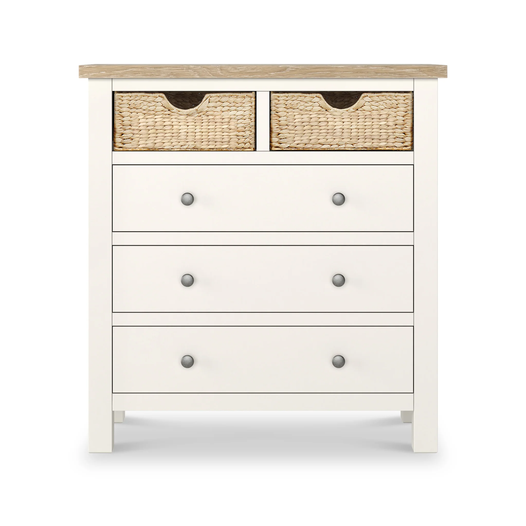 Farro Basket 2 Over 3 Drawer Chest - Image 3