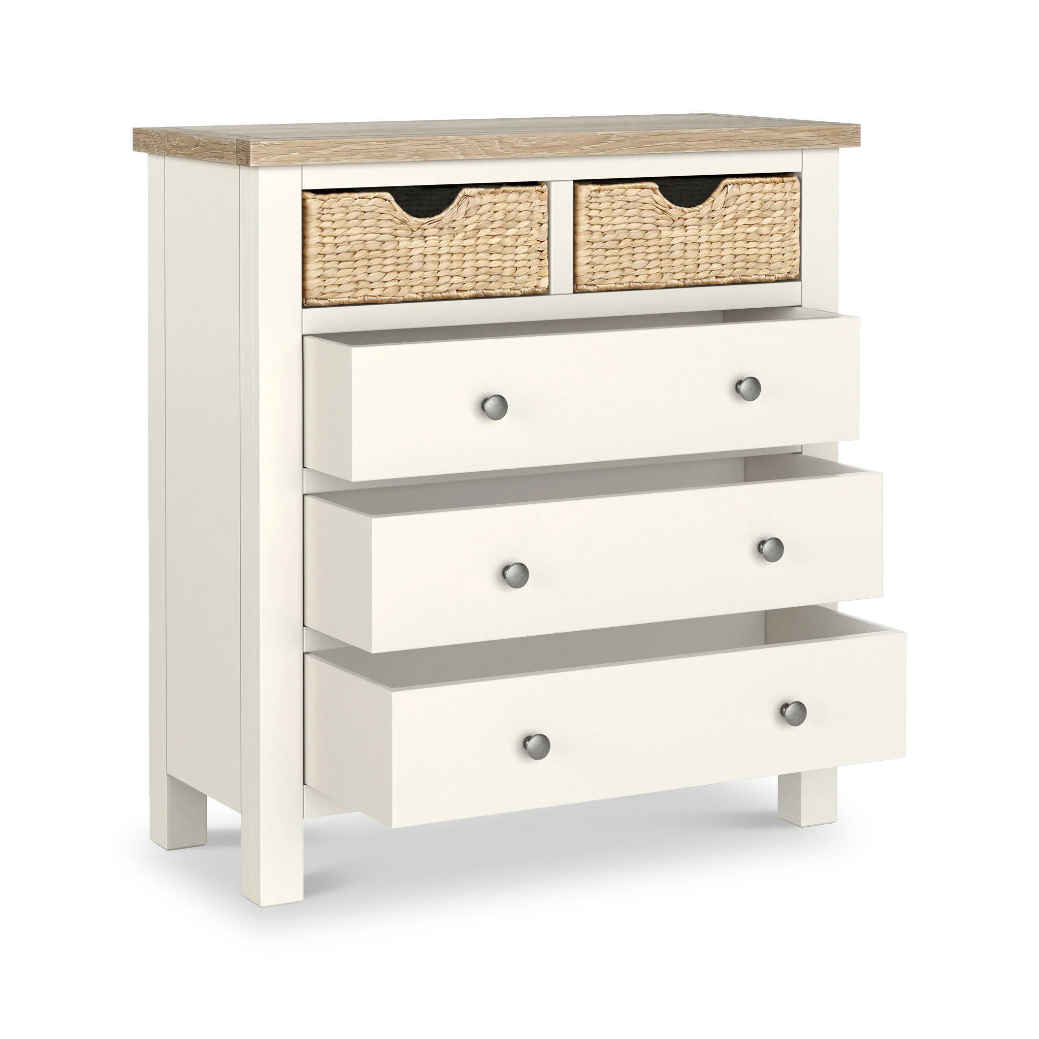 Farro Basket 2 Over 3 Drawer Chest - Image 5