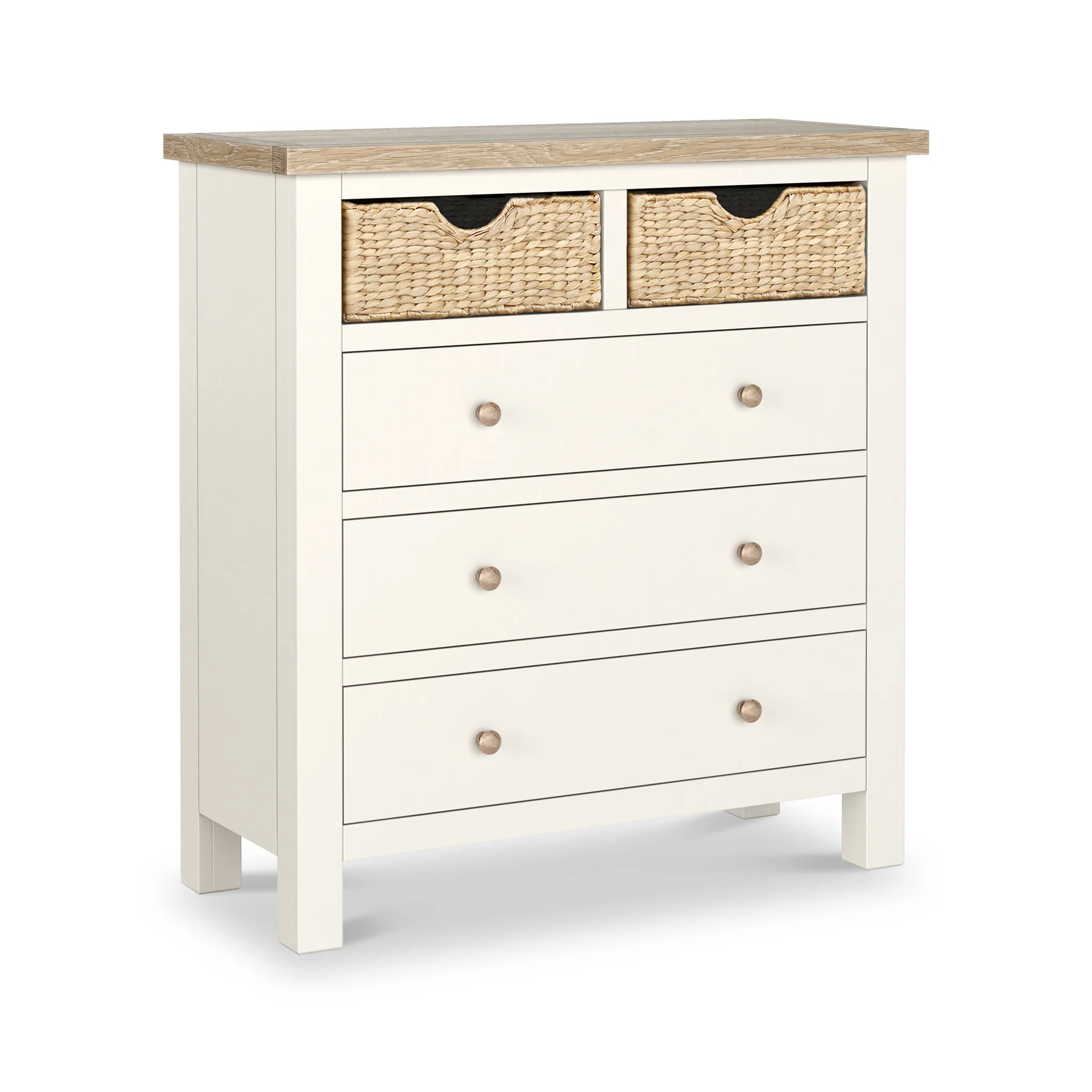 Farro Basket 2 Over 3 Drawer Chest - Image 8