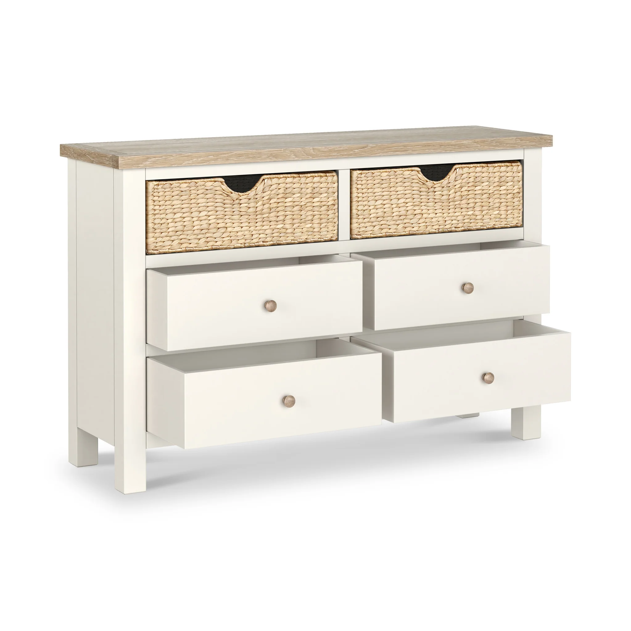 Farro Basket 6 Drawer Chest - Image 10