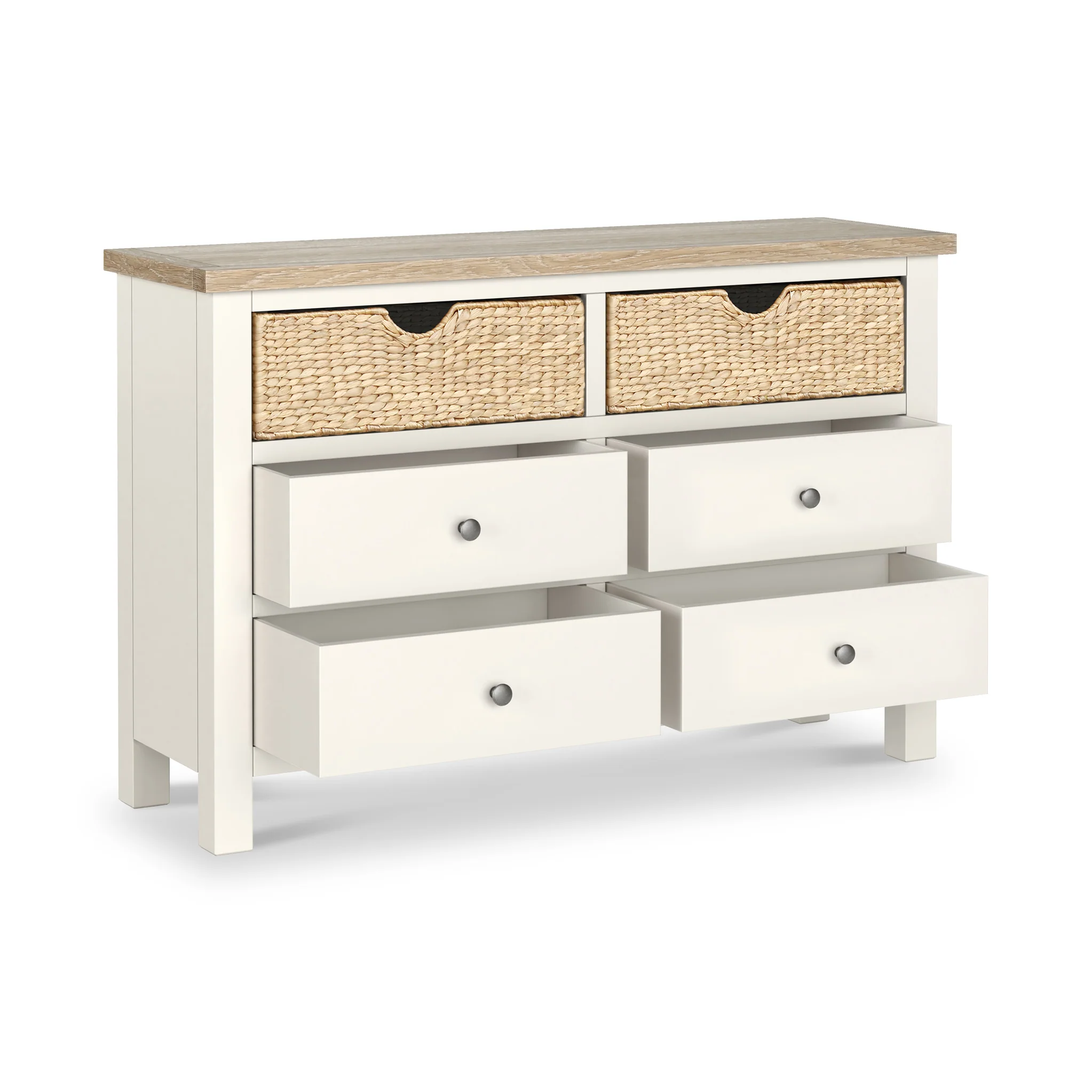 Farro Basket 6 Drawer Chest - Image 5