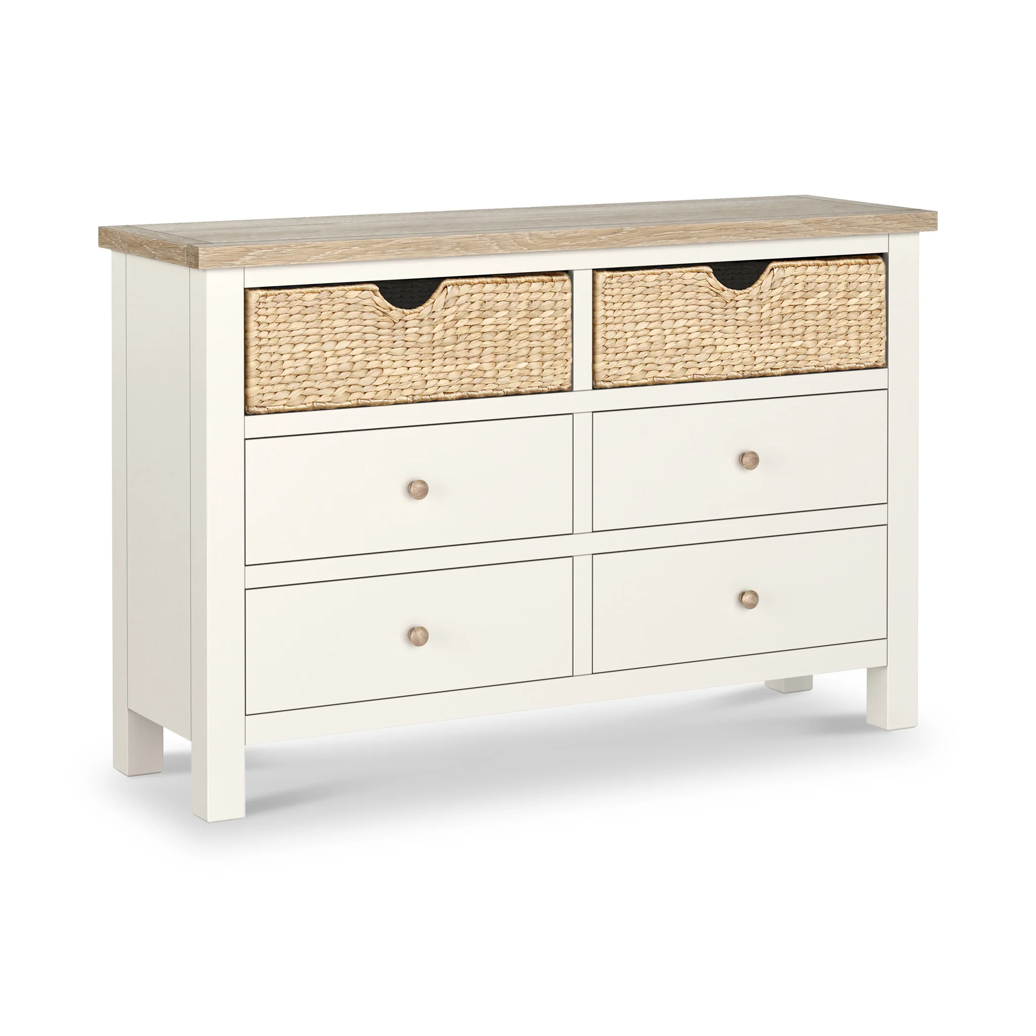 Farro Basket 6 Drawer Chest - Image 7