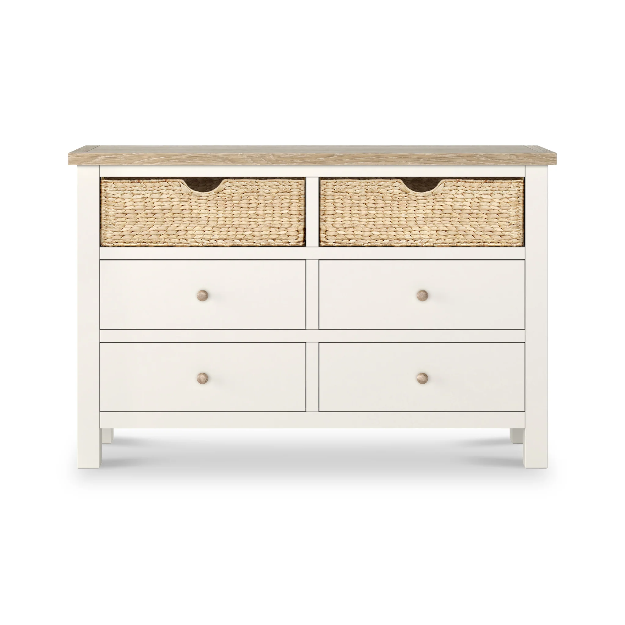 Farro Basket 6 Drawer Chest - Image 9