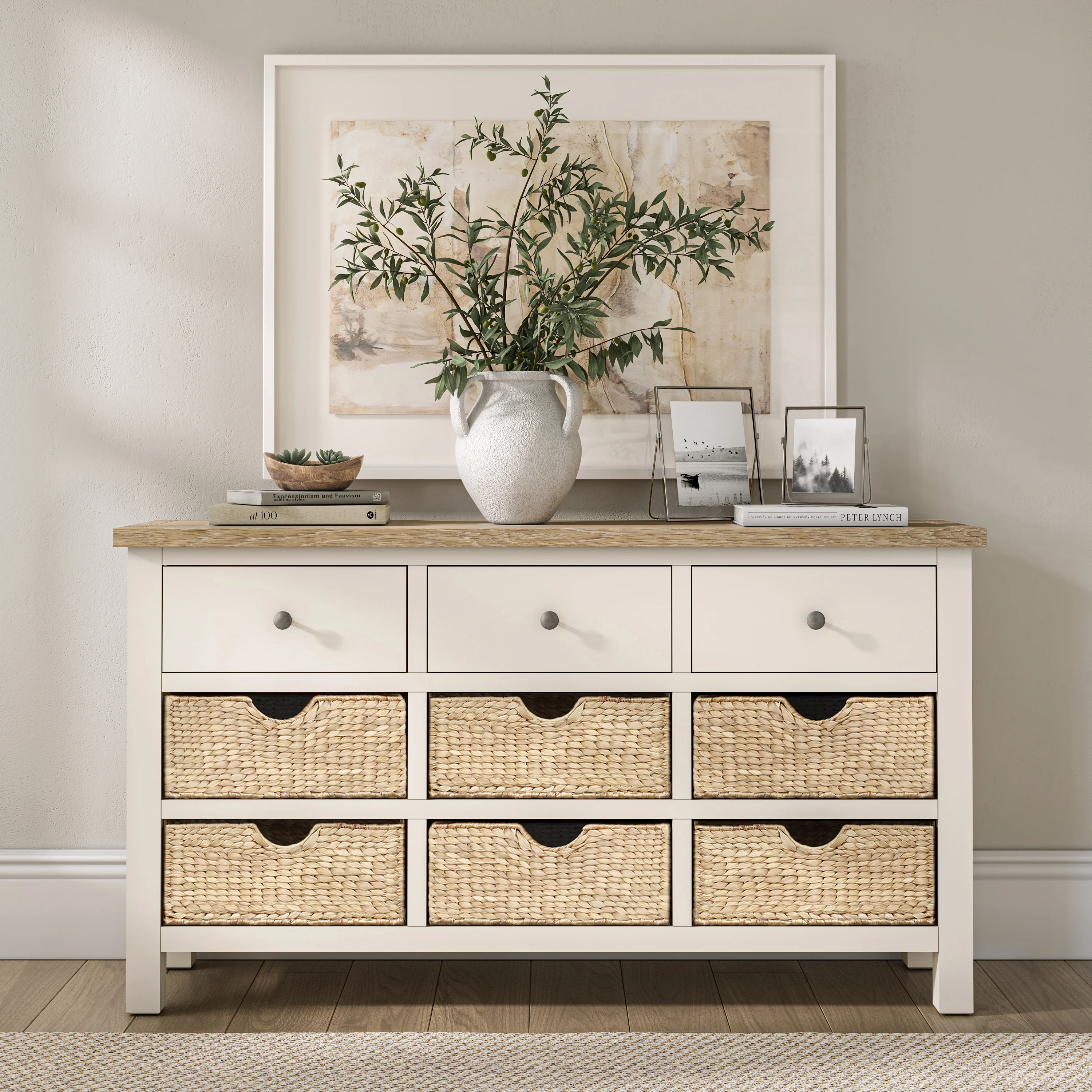 Farro Basket 9 Drawer Chest - Image 2