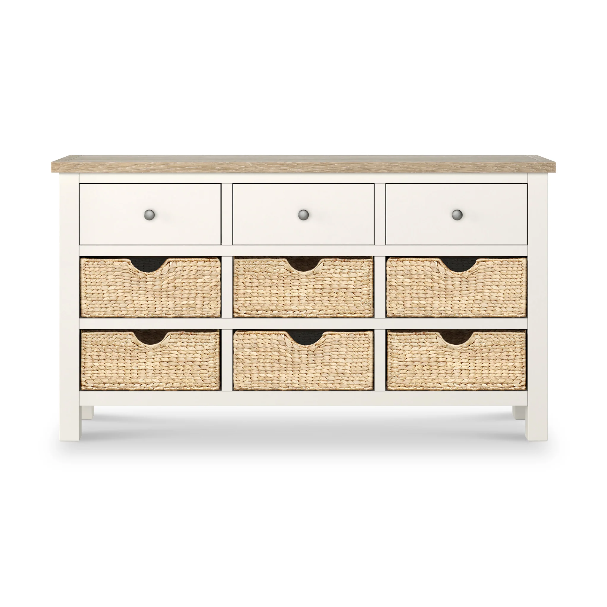 Farro Basket 9 Drawer Chest - Image 3
