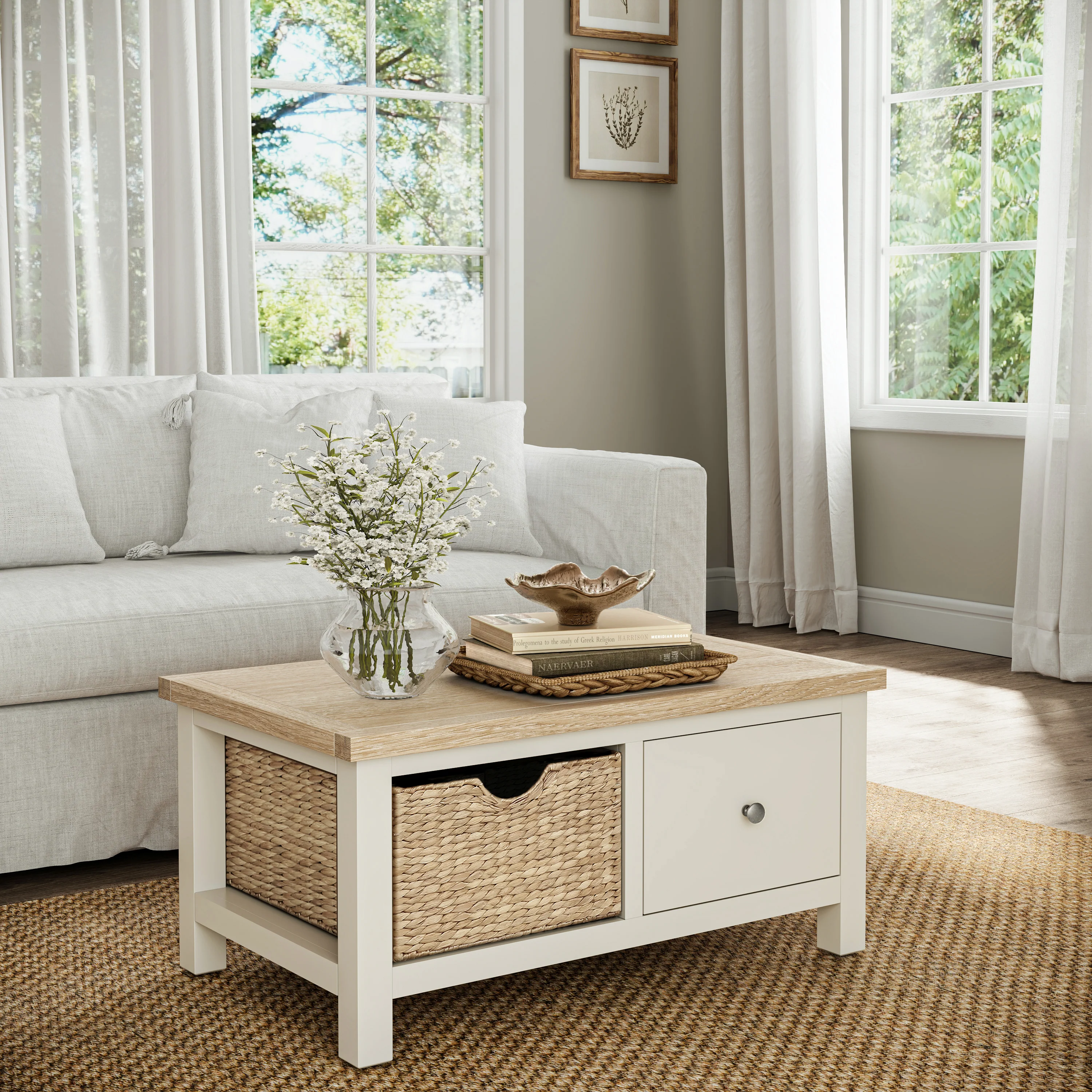 Farro Basket Coffee Table - Image 2