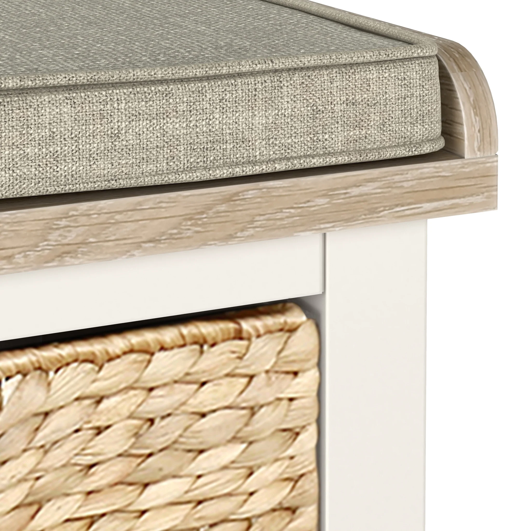 Farro Basket Storage Bench - Image 4