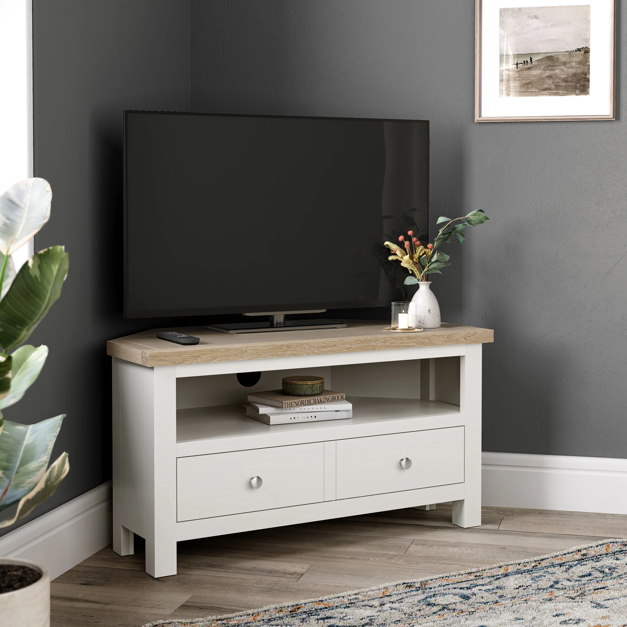 Farro Corner TV Stand - Image 15